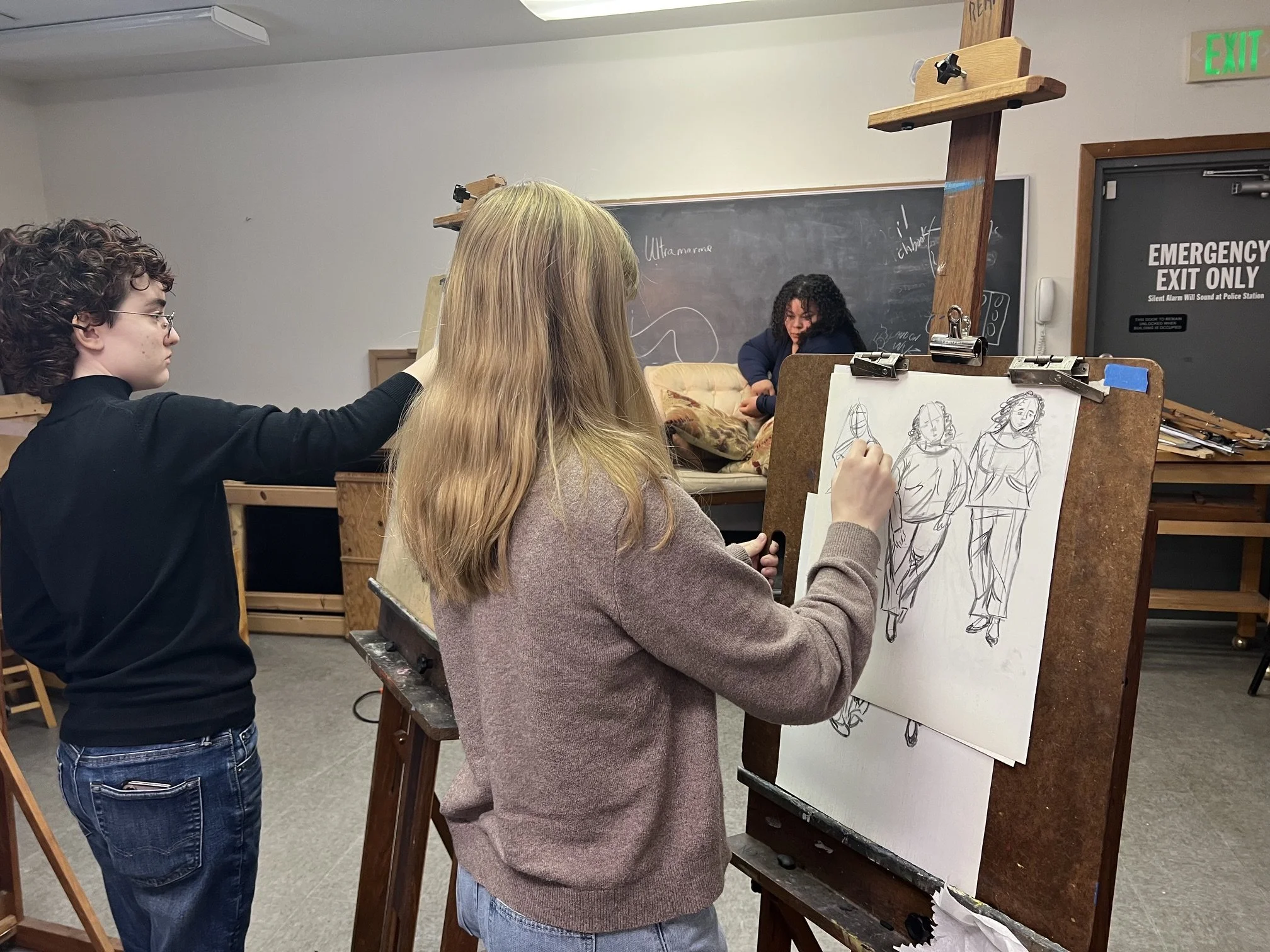 The Human Form Through Gesture / December 5