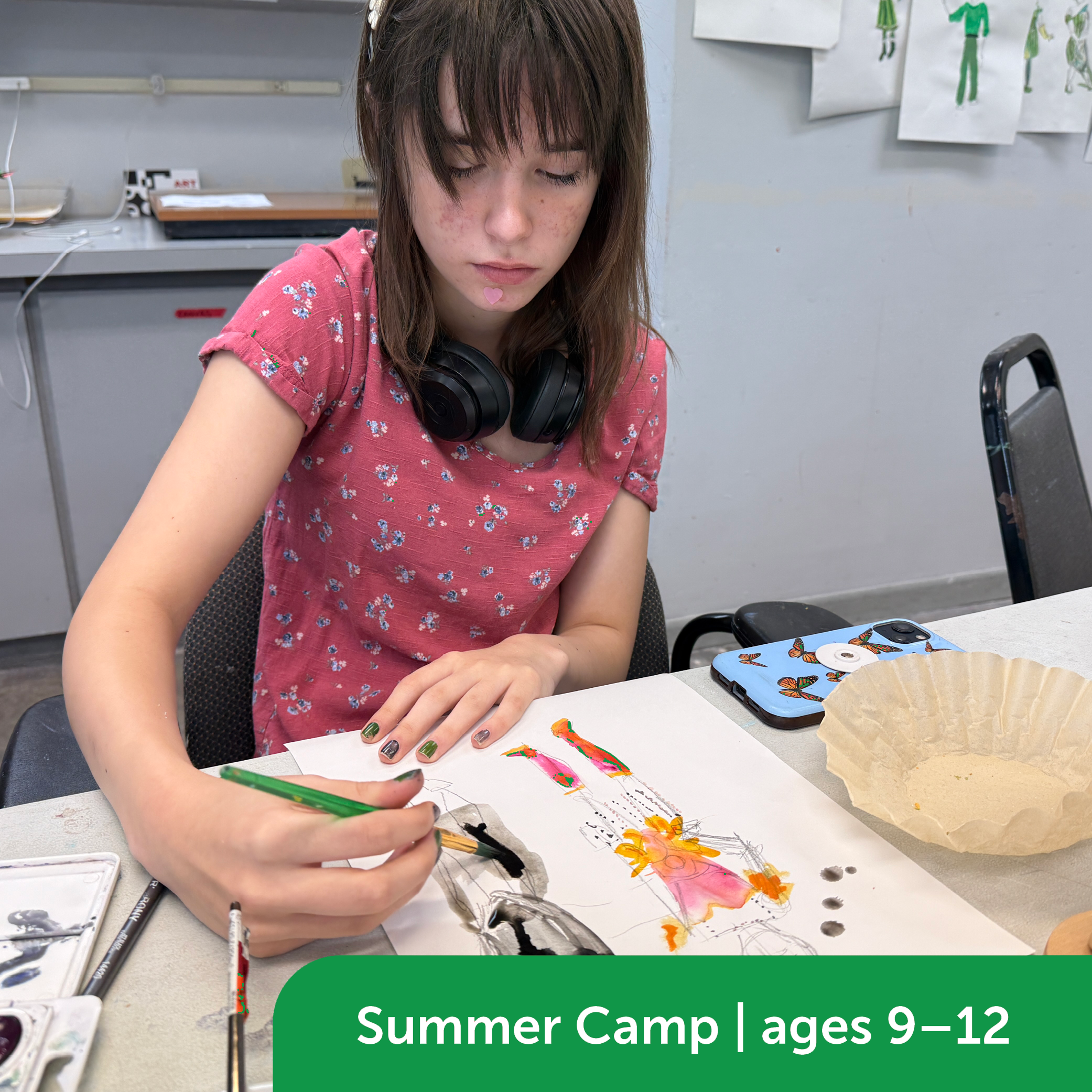 Summer Art Camp: Illustration + World Building / July 13-17