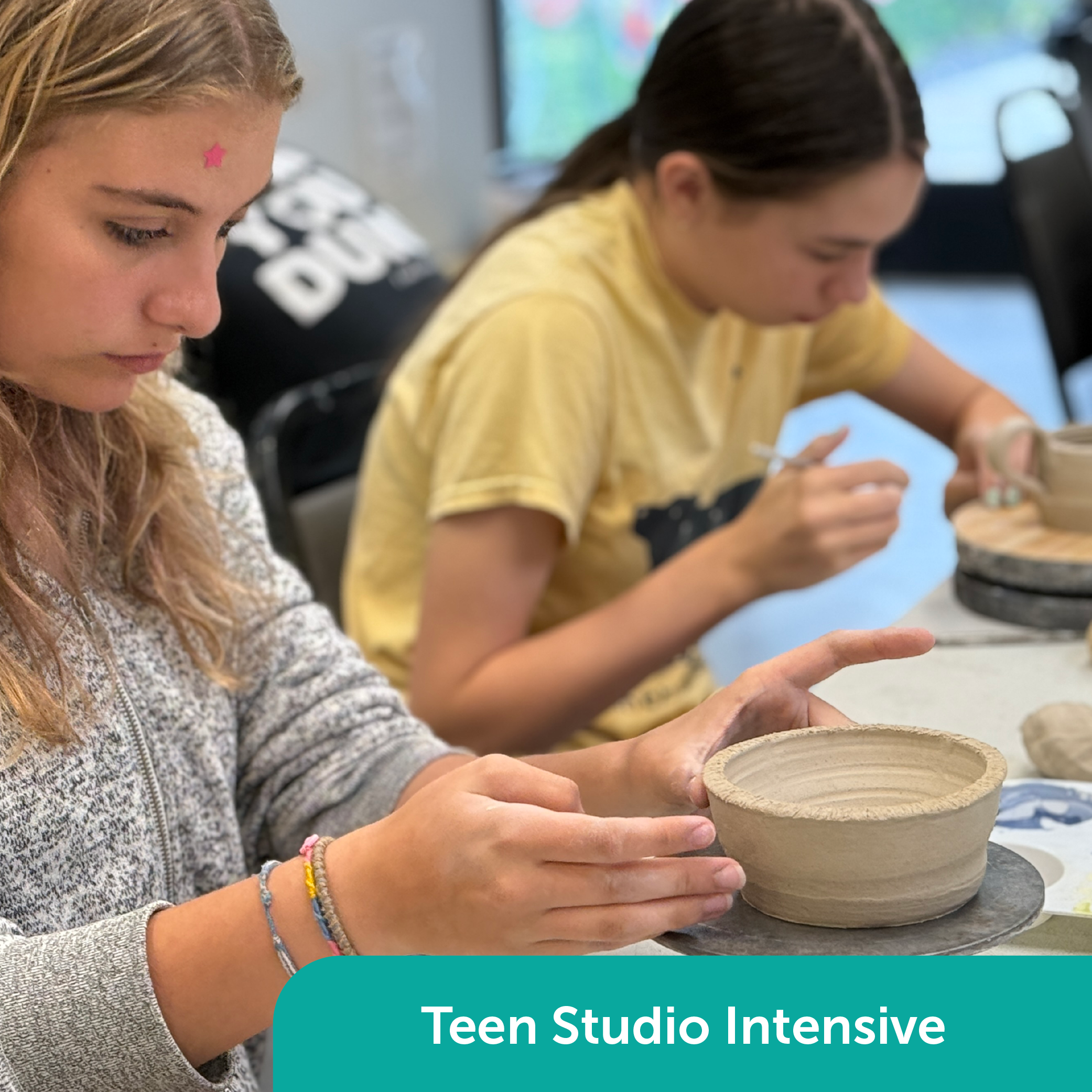 Teen Studio Intensive: Ceramics + Sculpture / JUN 1-5