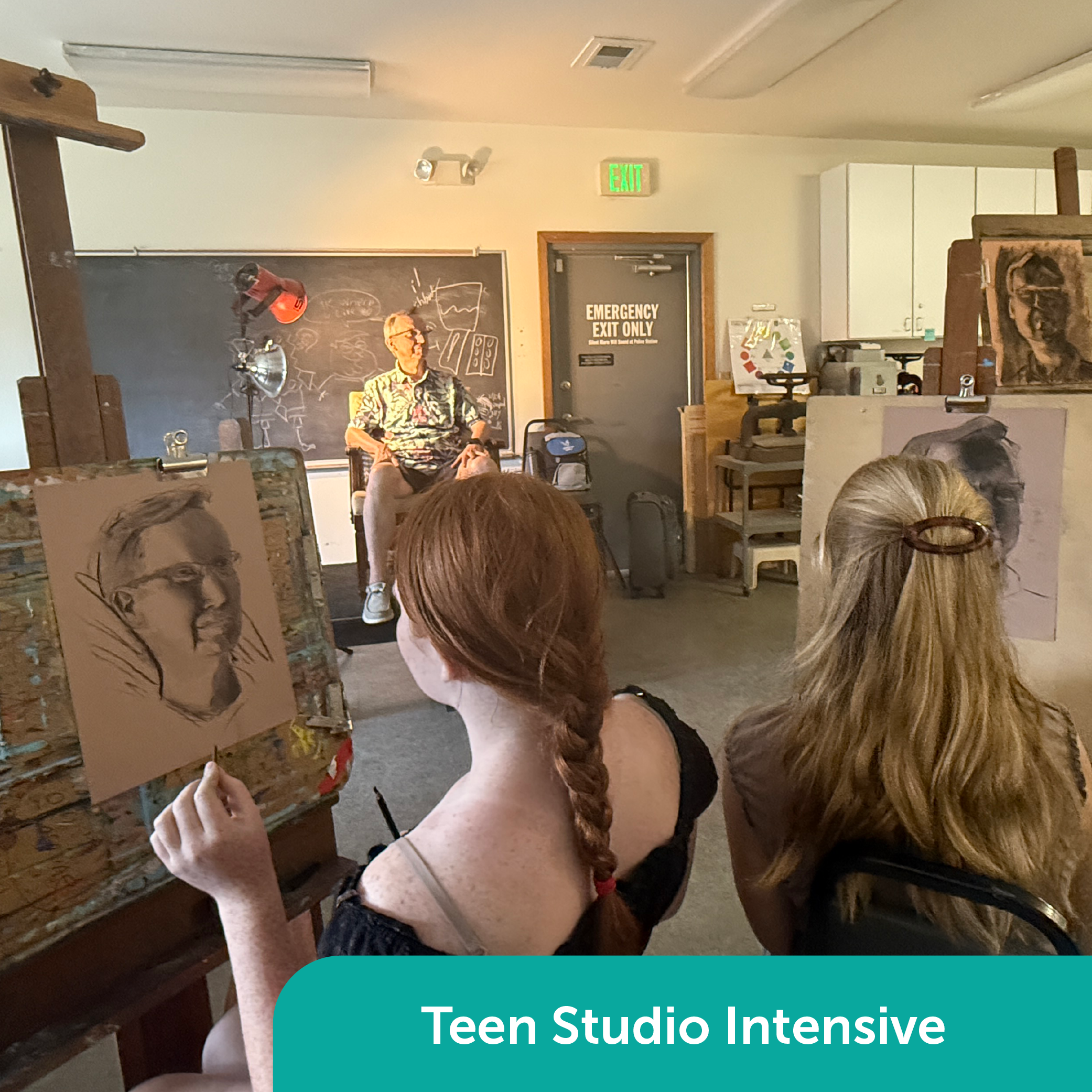 Teen Studio Intensive: Figure Drawing / July 13-17