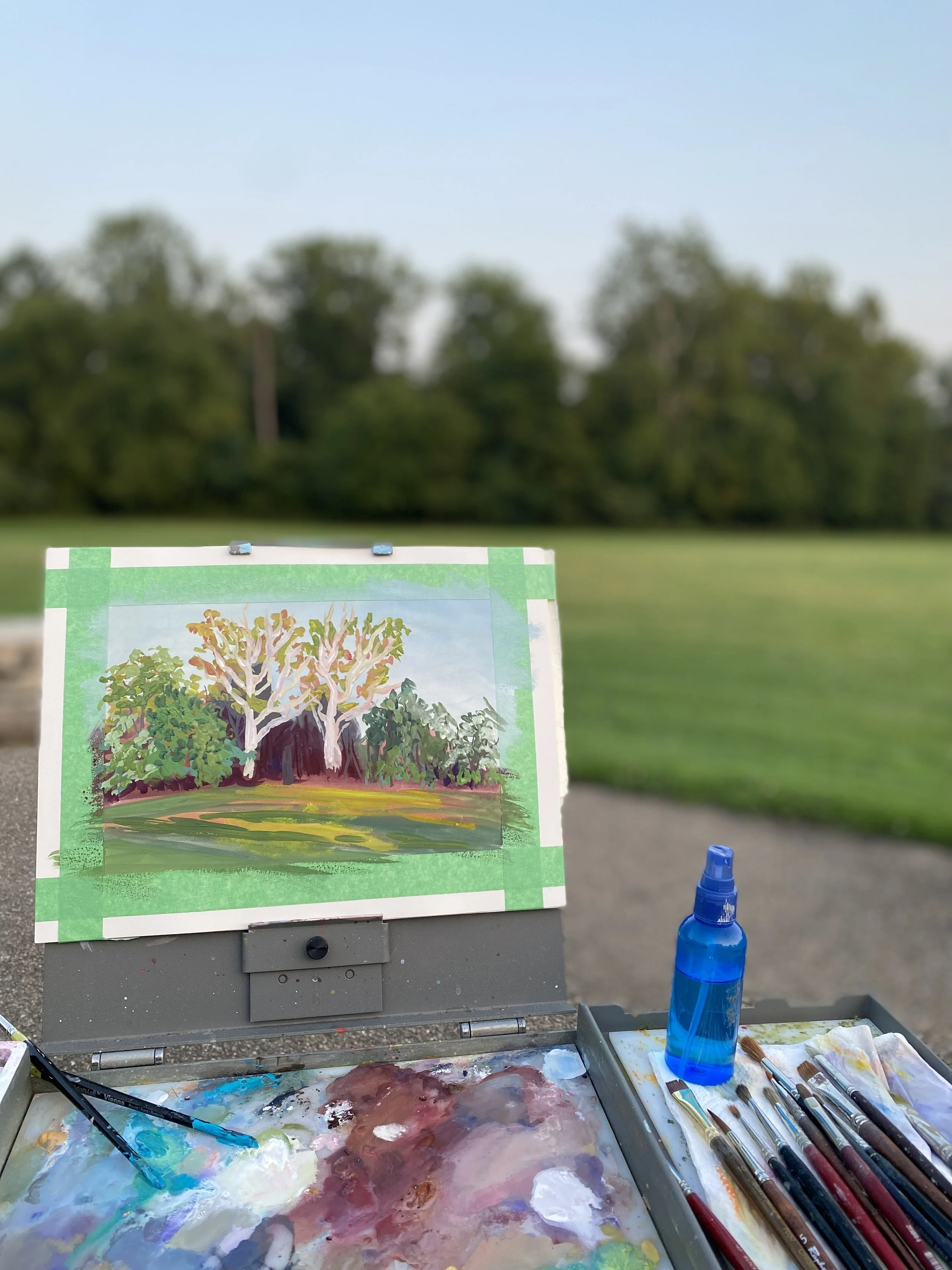 Field Studies: Plein Air / July 10
