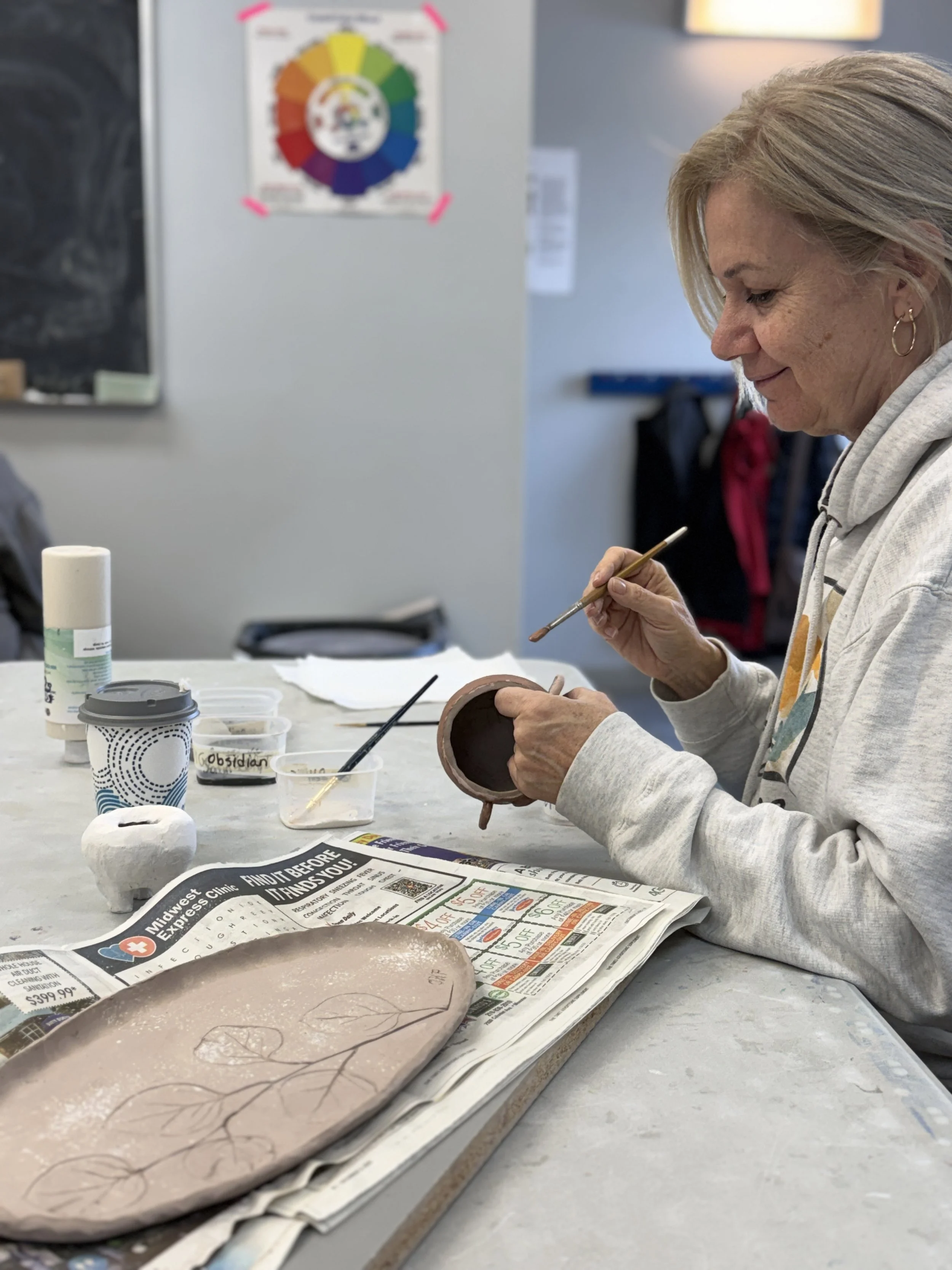 Ceramics: Hand Building + Wheel / Feb 25-April 1