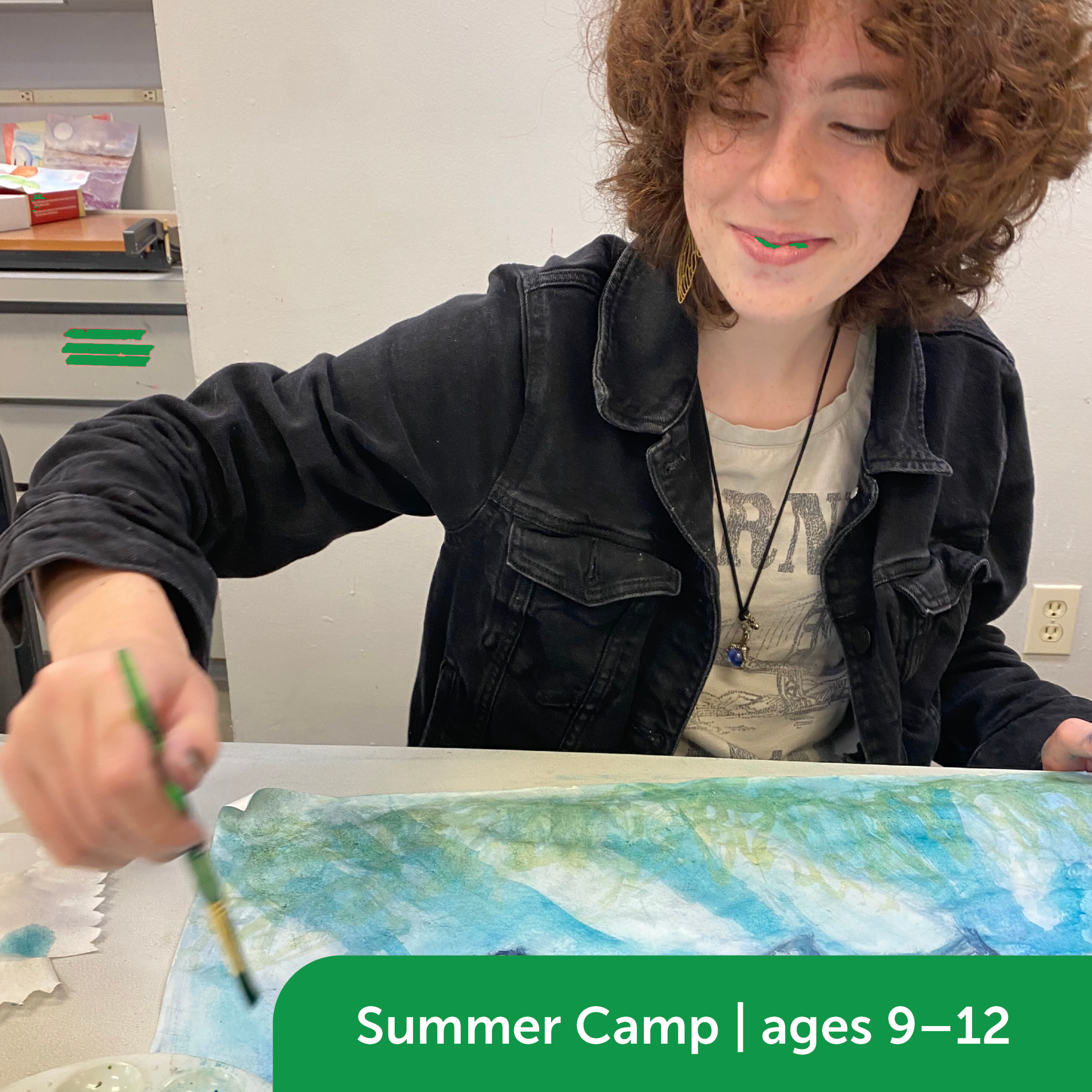 Summer Art Camp: Shark Week: It's Safe to go in the Water (Media!) / July 20-24