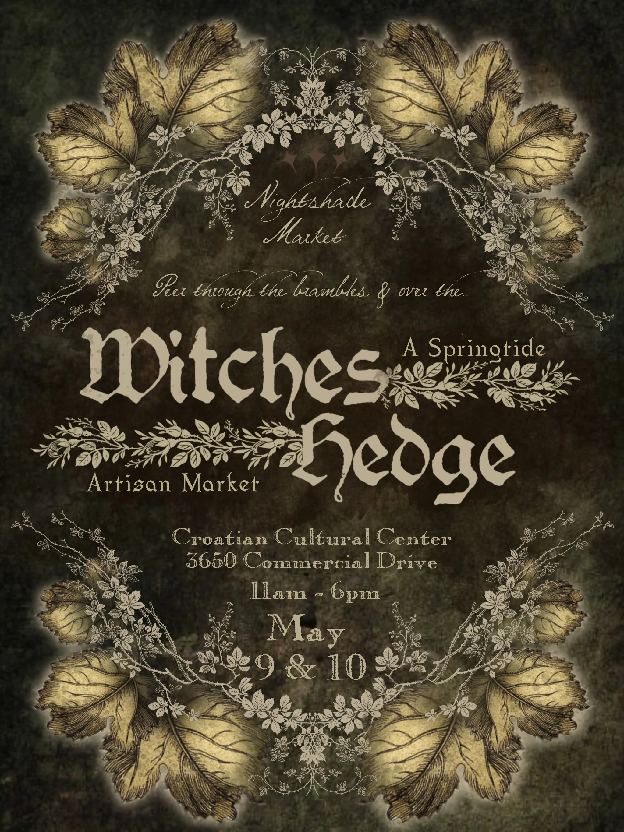 Witches Hedge A Springtide Market