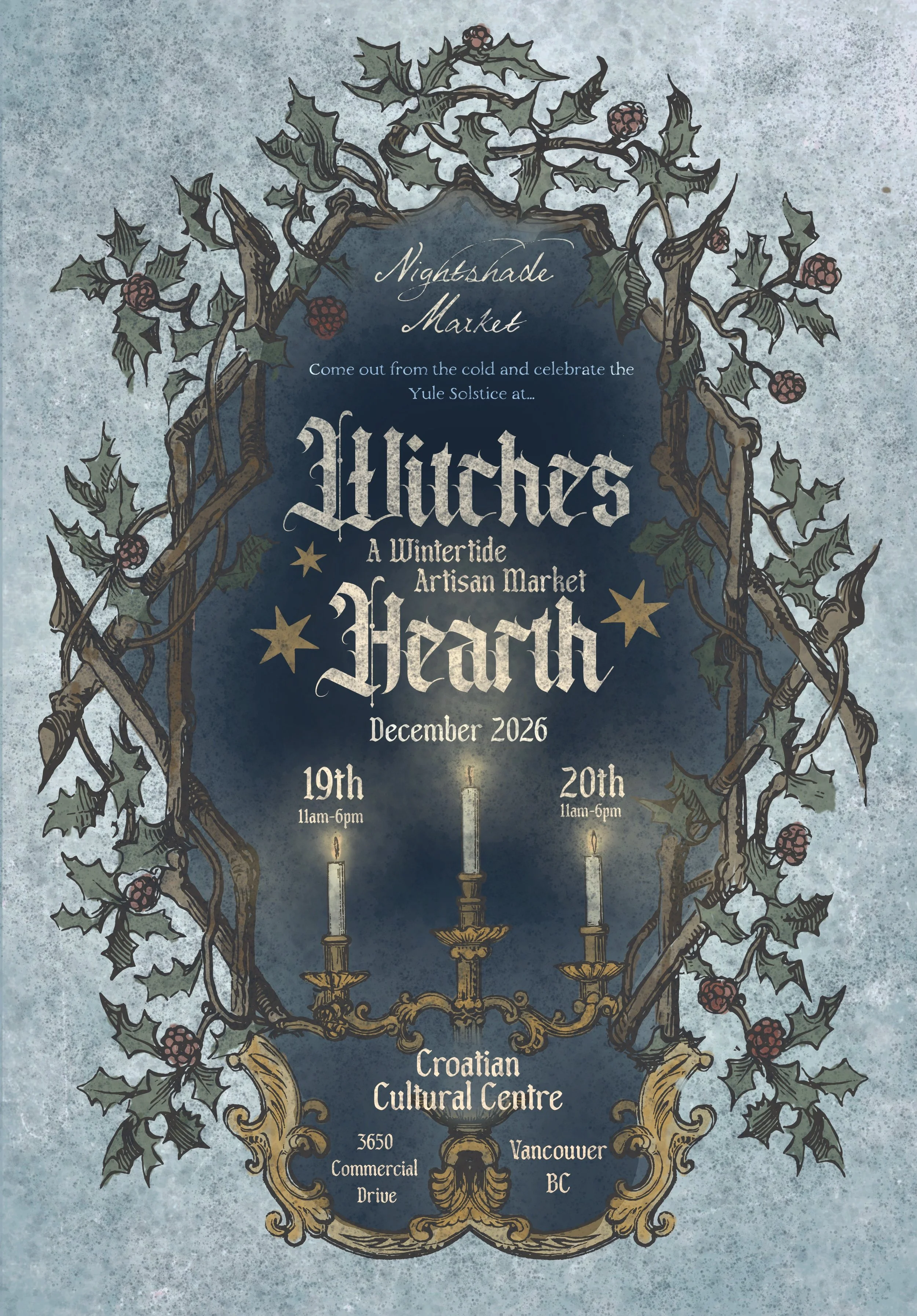 Nightshade Market: Witches Hearth A Wintertide Artisan Market 