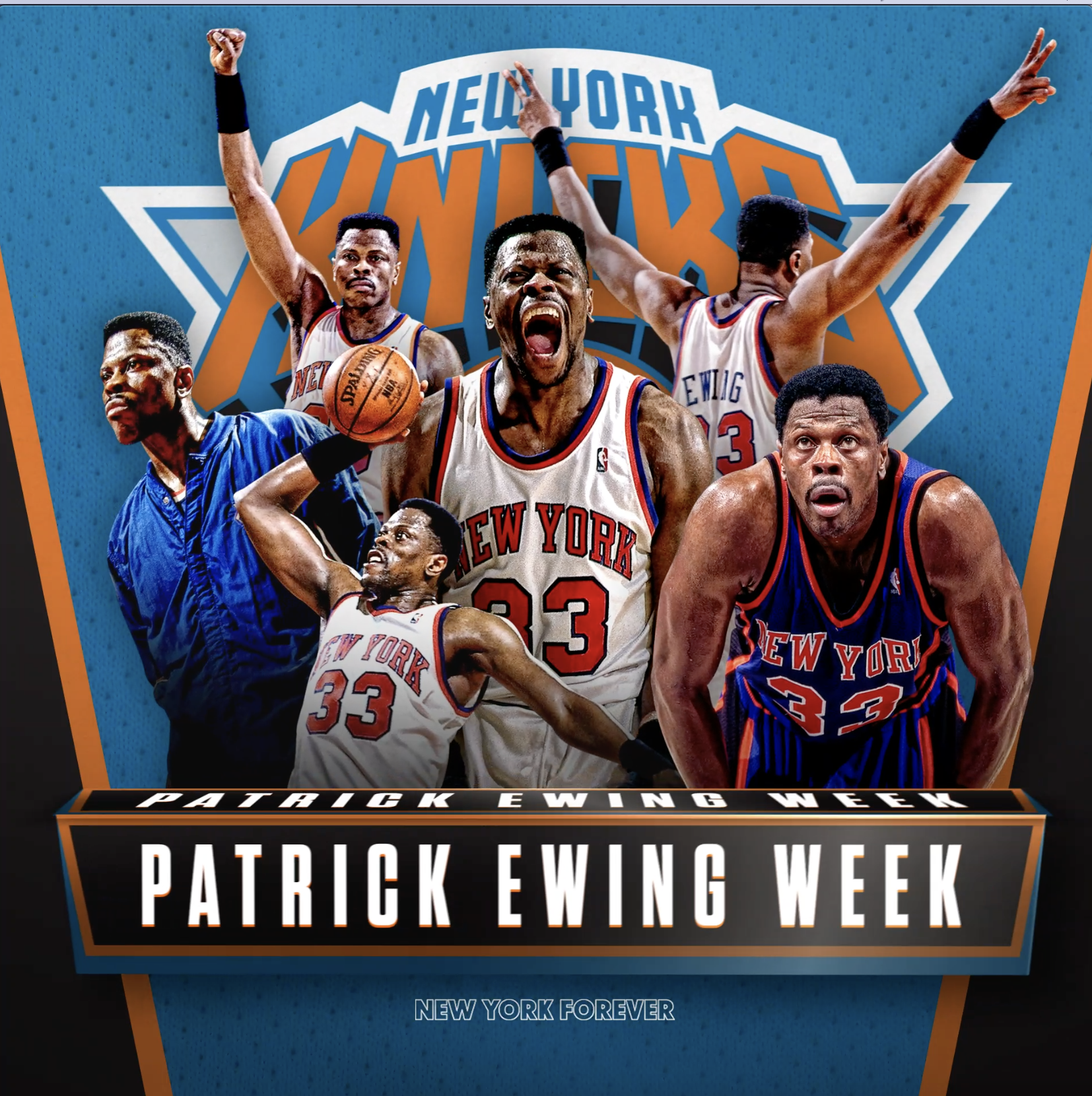 Patrick Ewing Week x New York Knicks
