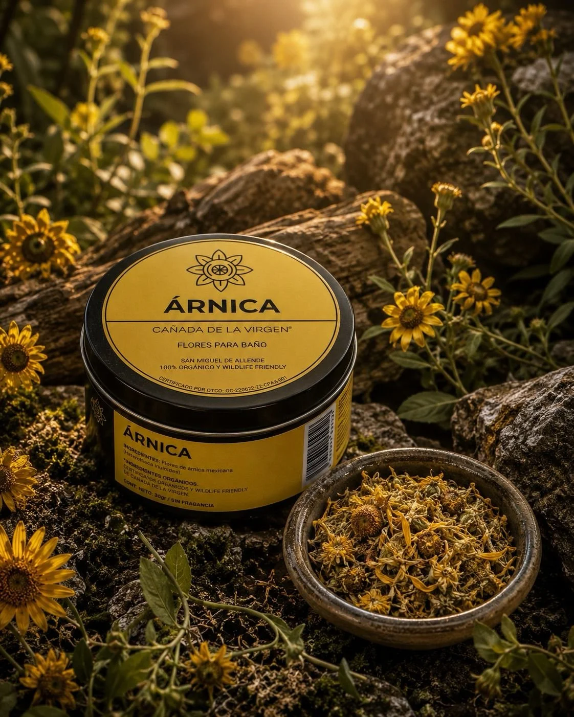 Cañada de la Virgen Arnica Flores para Baño