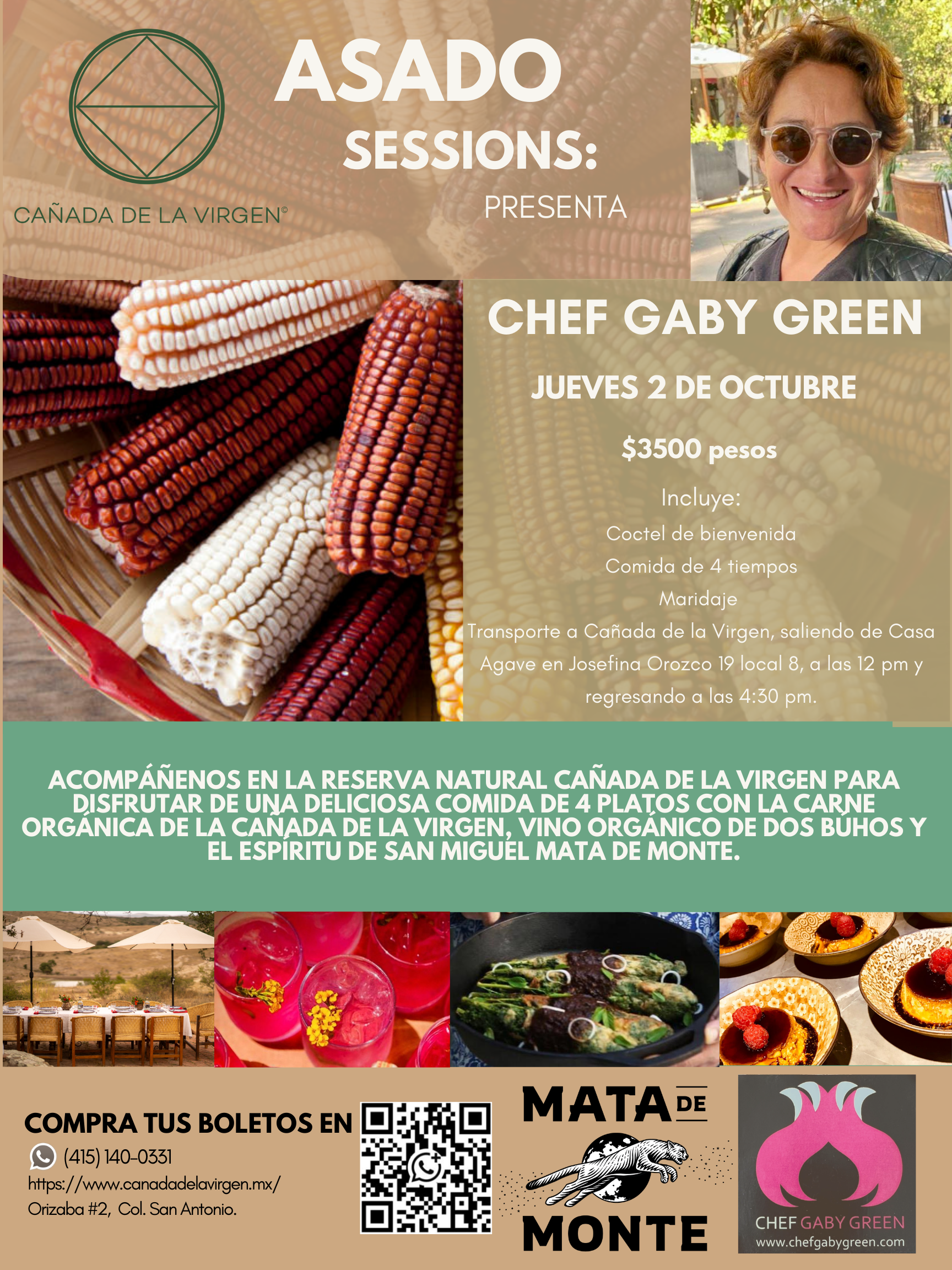 Asado Sessions featuring Cheff Gaby Green
