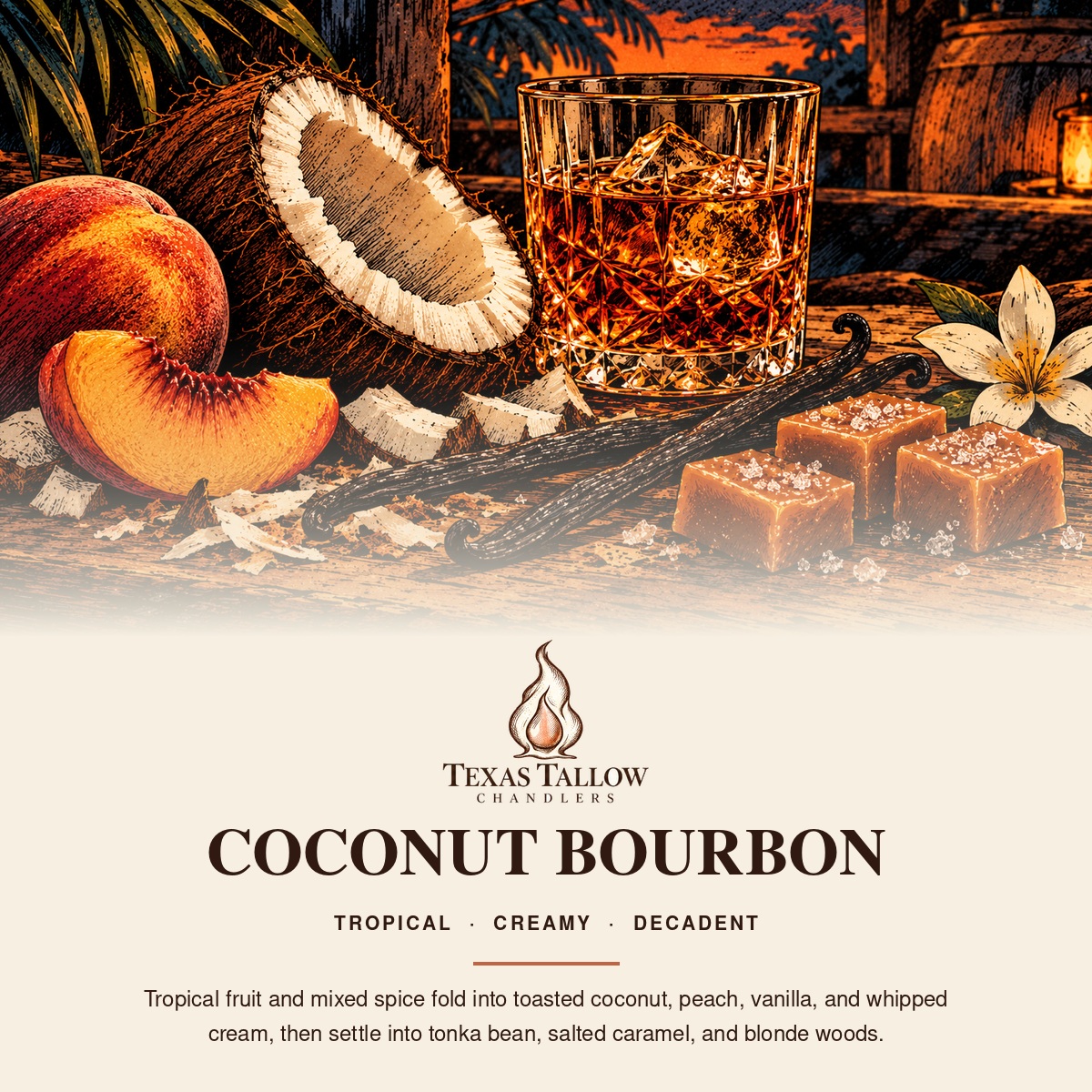 Coconut Bourbon Set