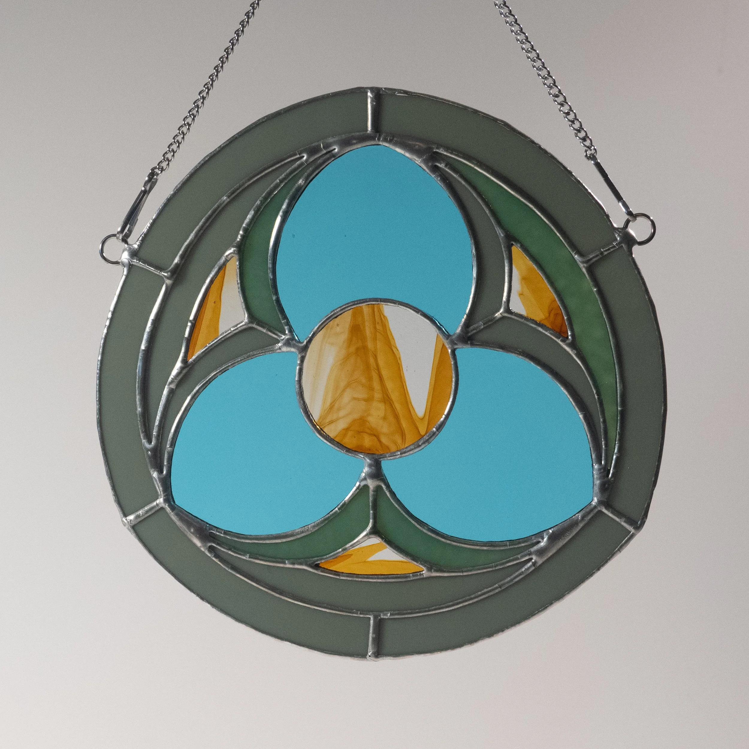 Pointed Gothic Window (Architecture Series), 7" x 7", (2025)