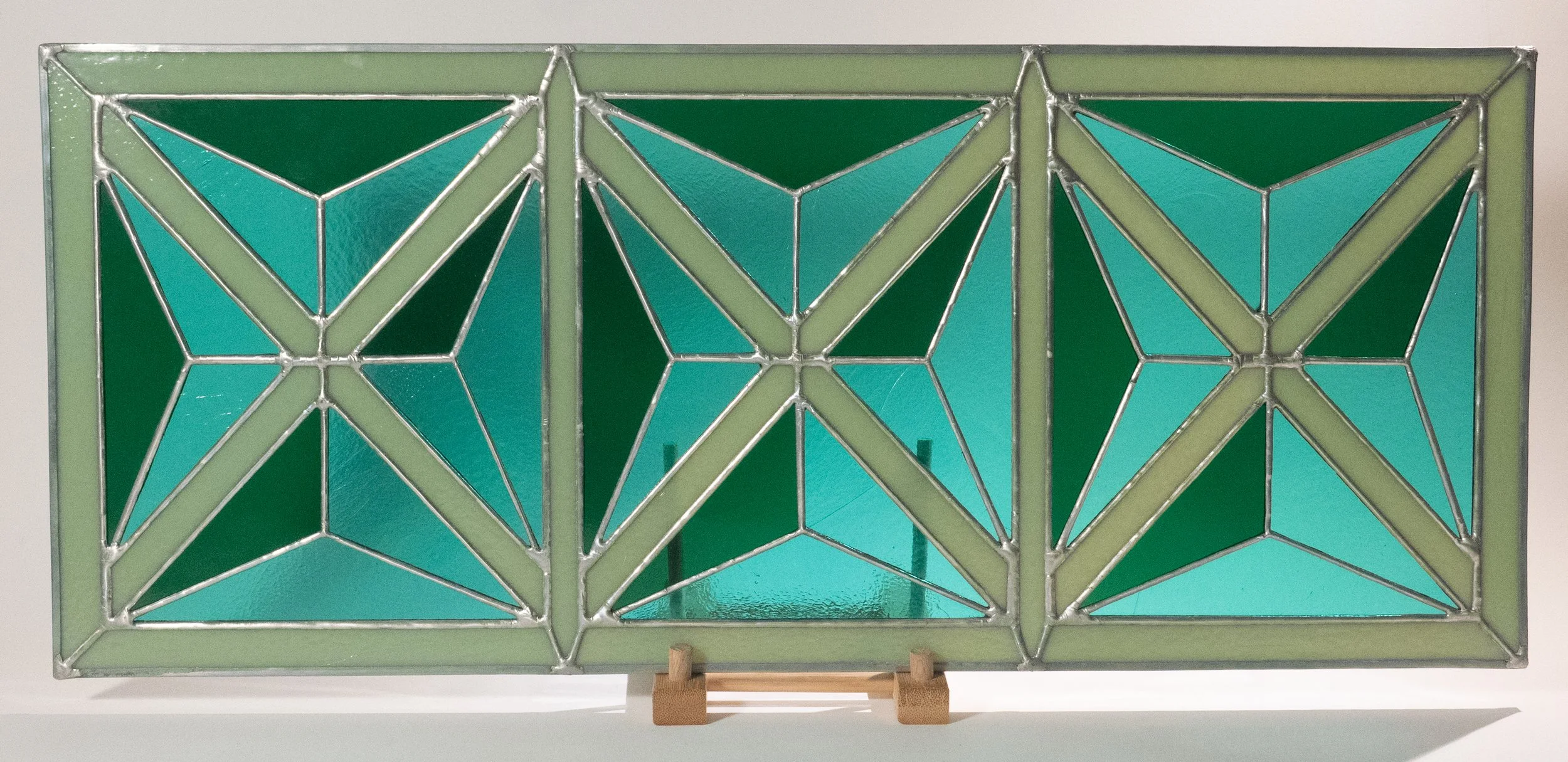 Band Motif (Architecture Series), 23.75" x 10", (2025)