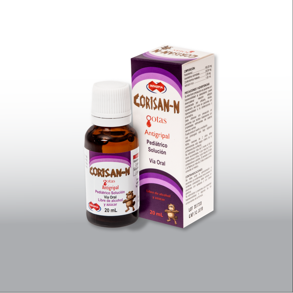 Corisan es el mejor antigripal, sirve porque contiene amantadina como  antiviral — INFARMA