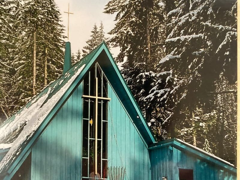Chapel in winter