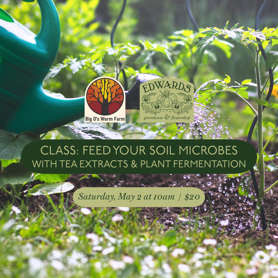 Class: Feed Your Soil Microbes with Tea Extracts and Plant Fermentation