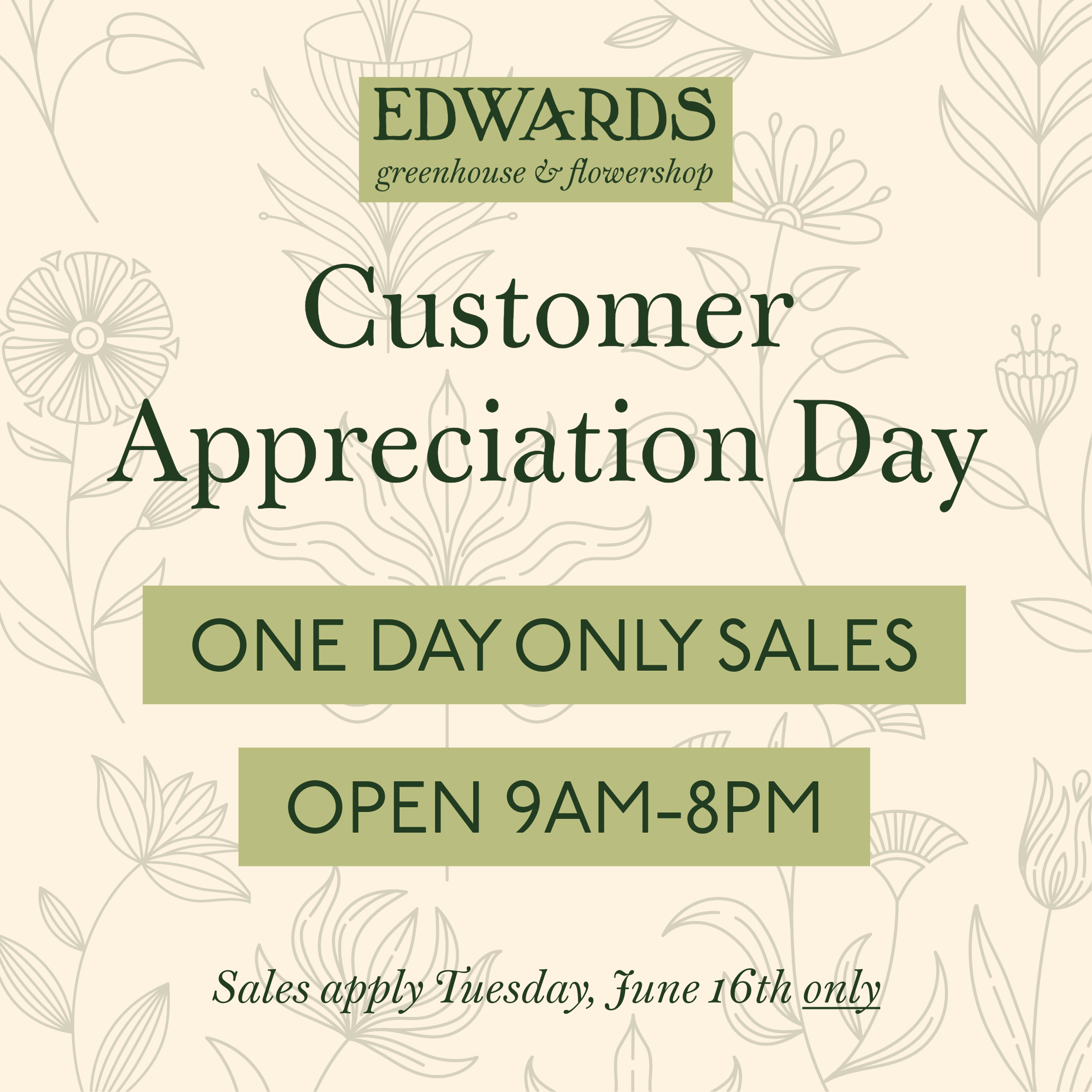 Customer Appreciation Day