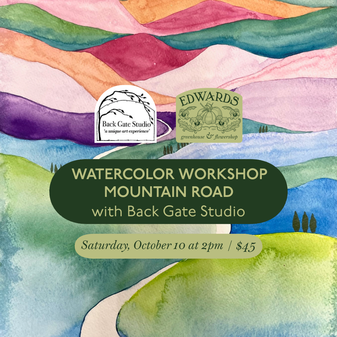 Watercolor Workshop: Mountain Road