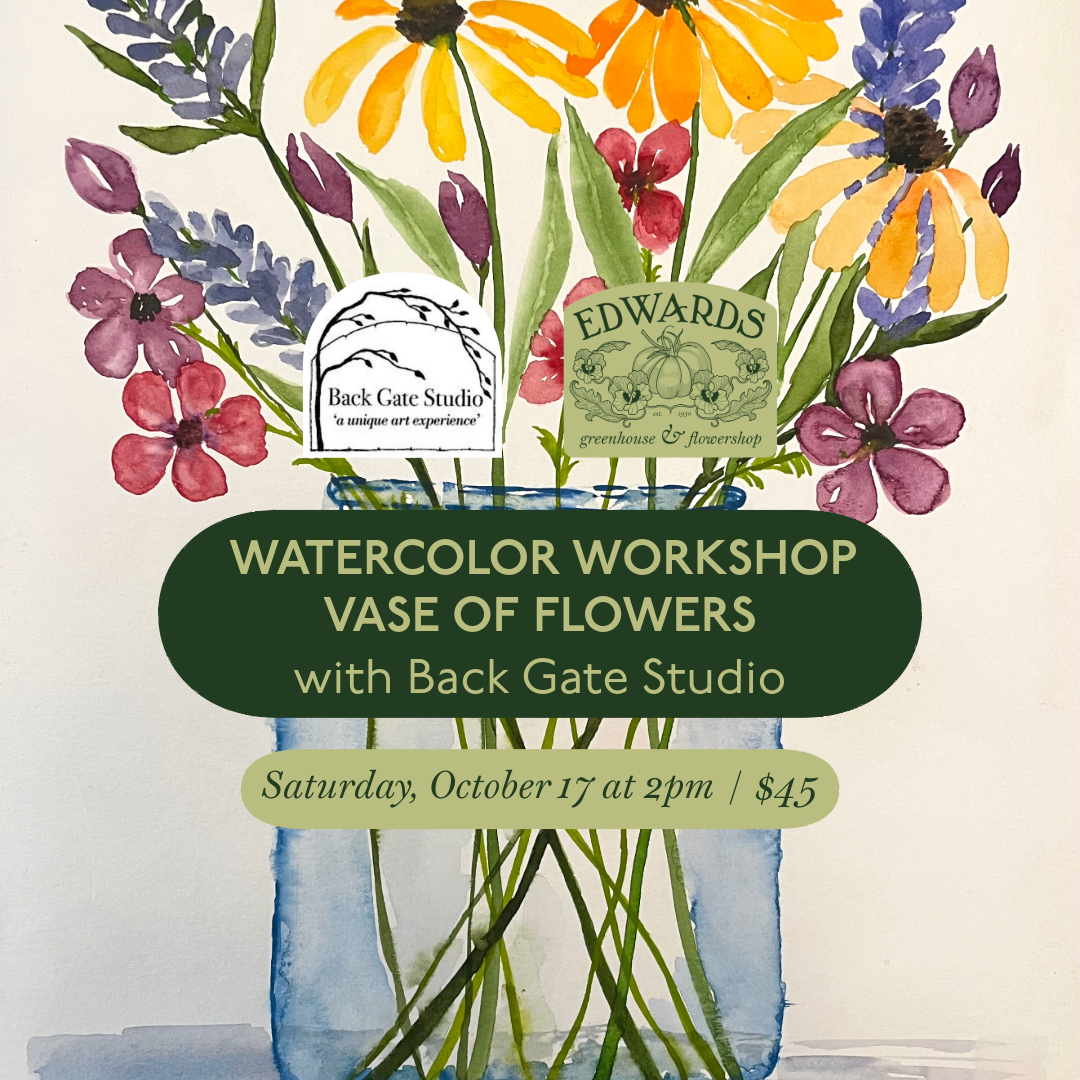 Watercolor Workshop: Vase of Flowers
