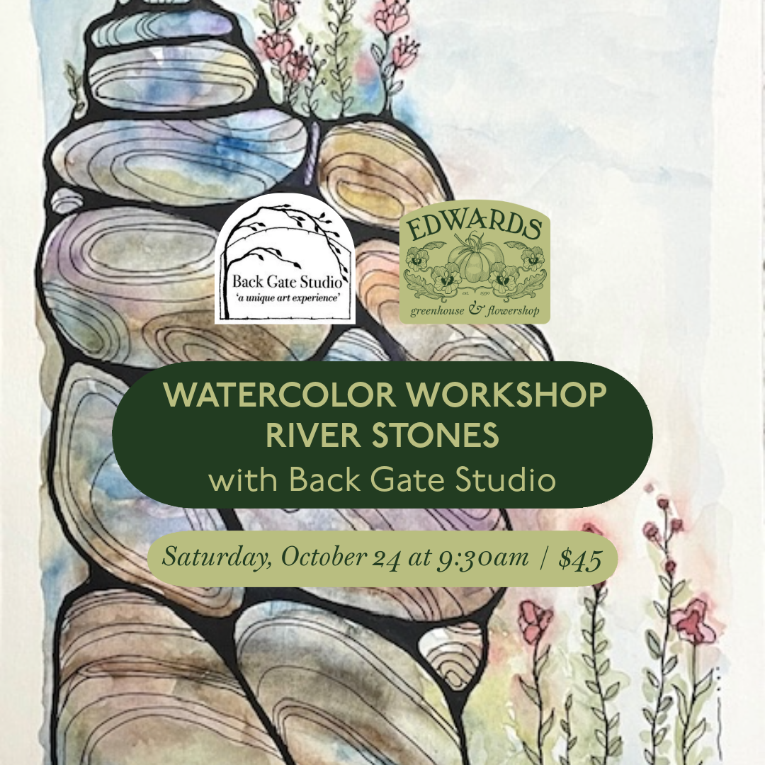 Watercolor Workshop: River Stones