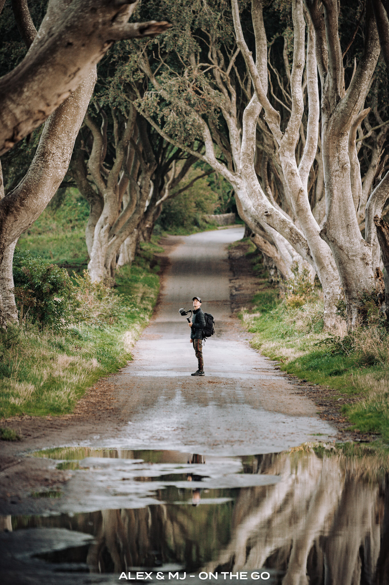 Alex-MJ-On-the-GO-Blogue_Alex-au-milieu-route-dark-hedges.jpg