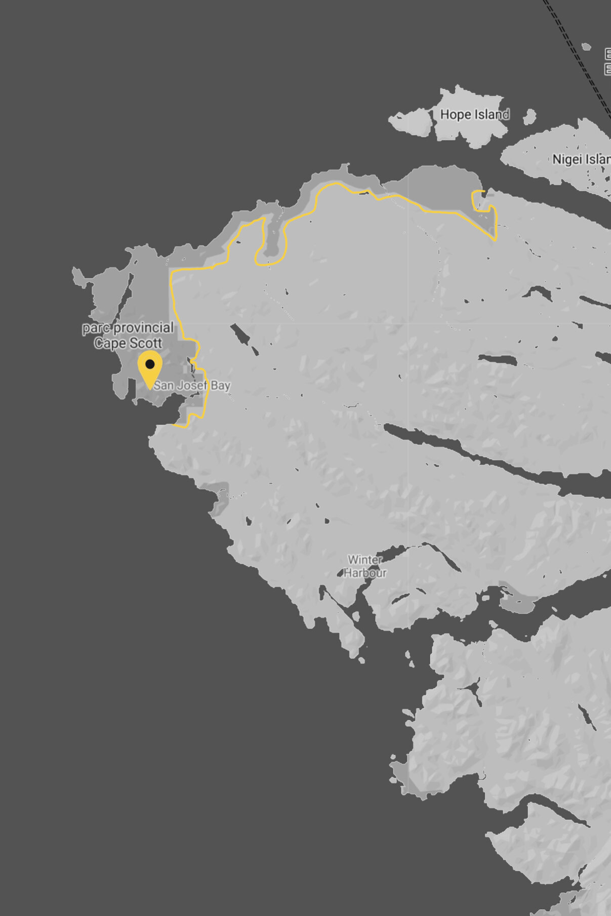 San Josef bay - carte google.jpg