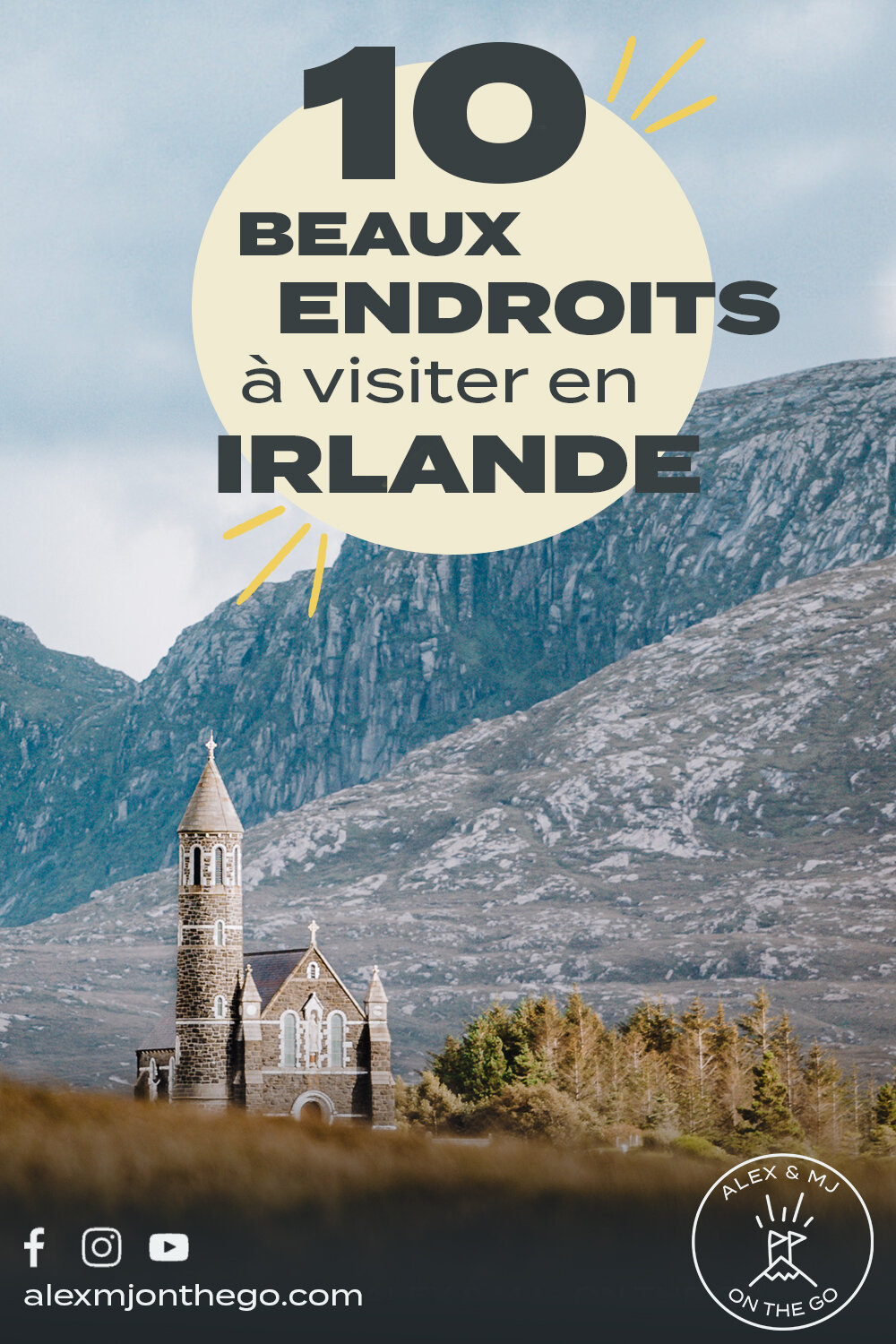 Top 20 des lieux d'intérêts en Irlande en 2024