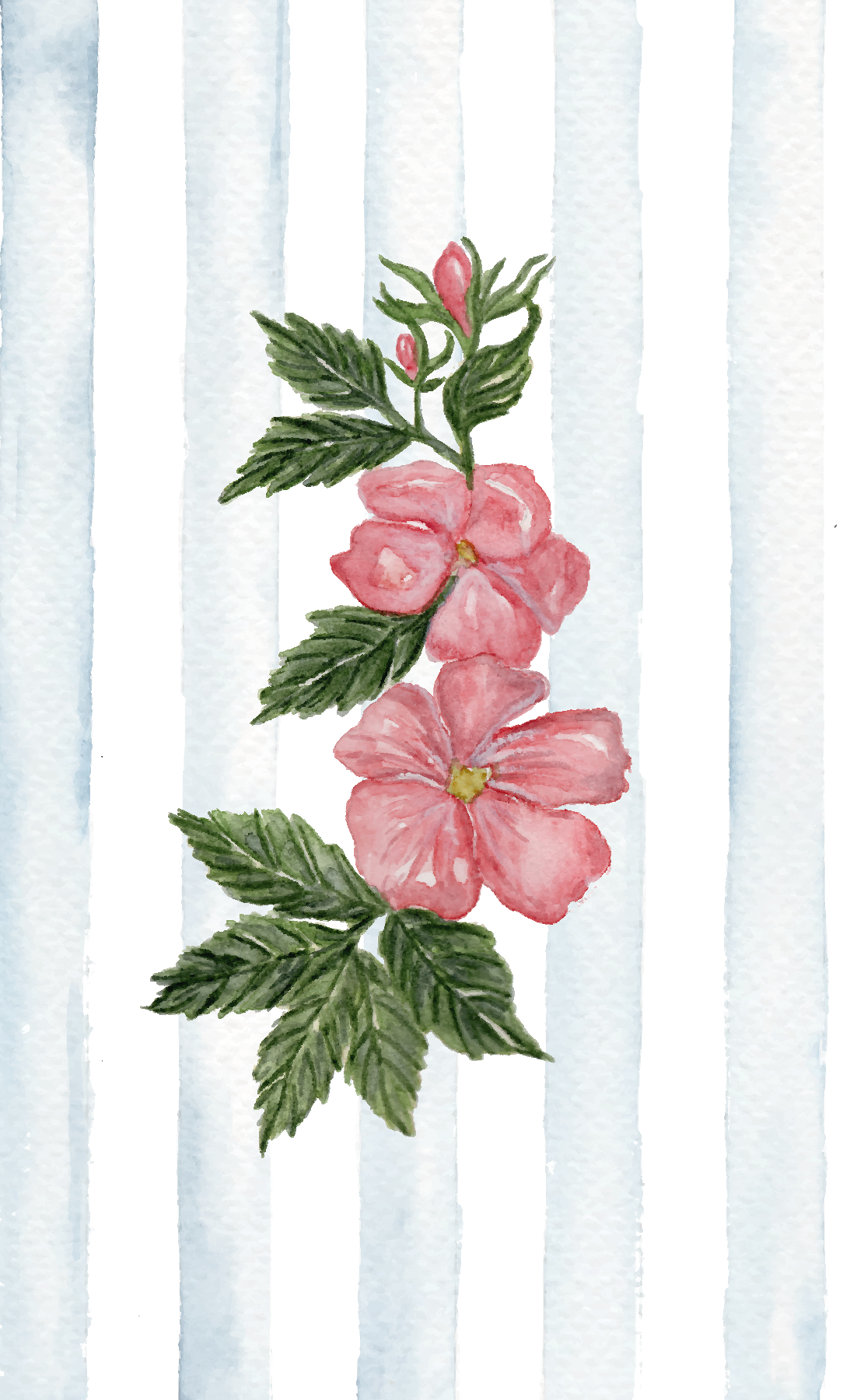 Wild roses ~ Vintage inspired greeting cards