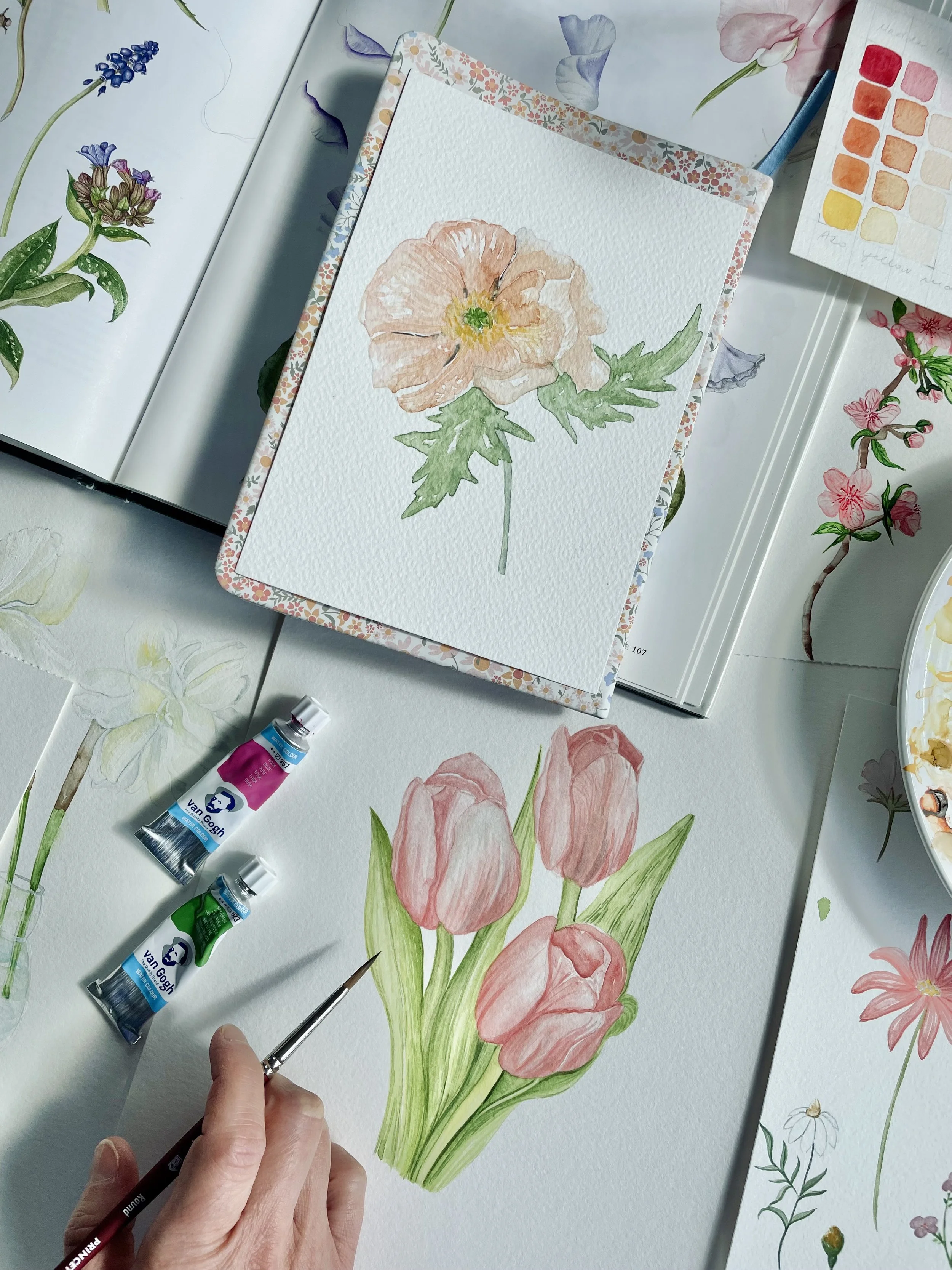 (Watercolor) Craft Evening with Studio Reta