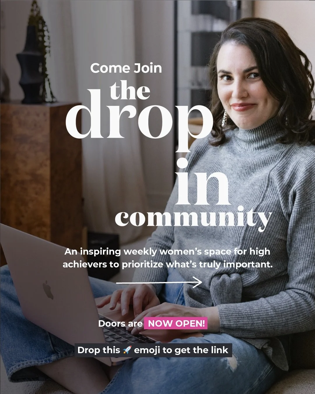 Announcing&hellip;Our Drop In Community Is Now Open!

🚀💗🥰🔥🐎🎉

We&rsquo;re a heart-led community of women who gather on Monday mornings to begin the week with an exhale, before you jump into your week. 

It&rsquo;s a fully guided, come-when-you-
