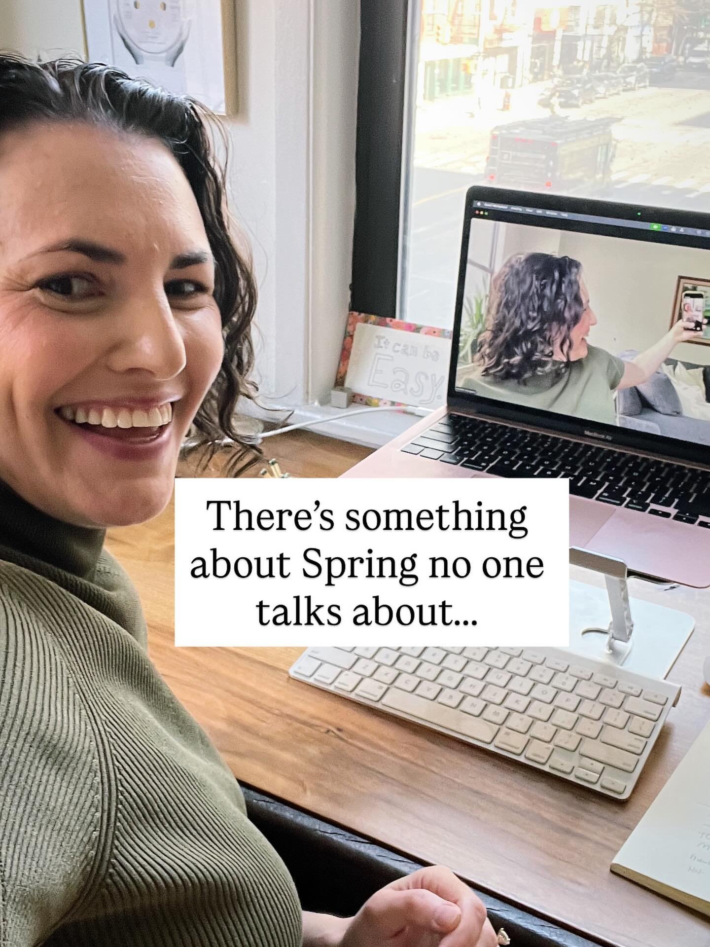 Yes, Spring is a time for reemerging, recreating, reconnecting. It&rsquo;s the season for ideas to bud and nature&rsquo;s version of a fresh start.

But there&rsquo;s another side&hellip;

That quiet inner voice that says, &ldquo;it&rsquo;s time&hell