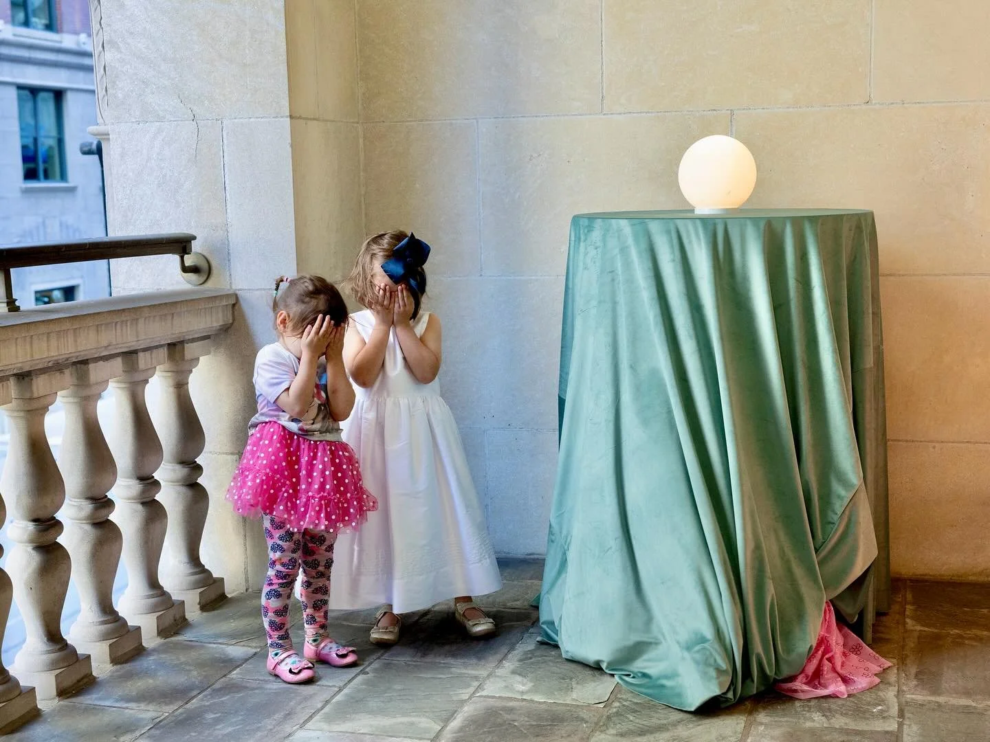 Every event needs a little sparkle, a few giggles&hellip; and plenty of great hiding spots.✨
.
#moretocome #bostonevents 
.
@michaelblanchard @lyricstageboston