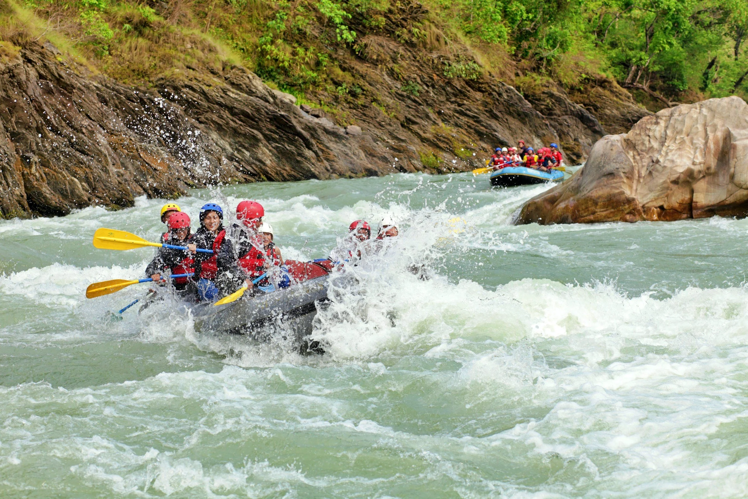 High School White Water Rafting Trip