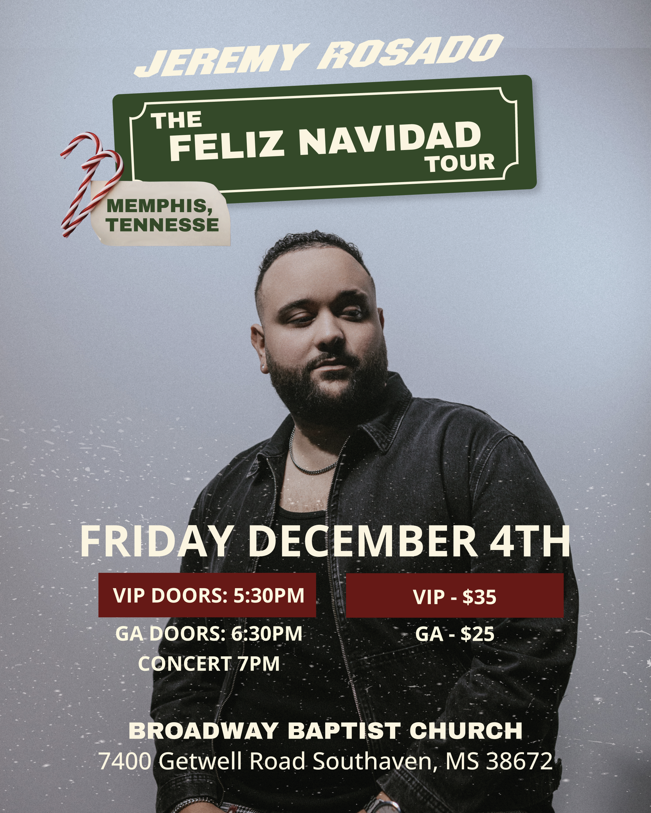 Christmas Concert with Jeremy Rosado