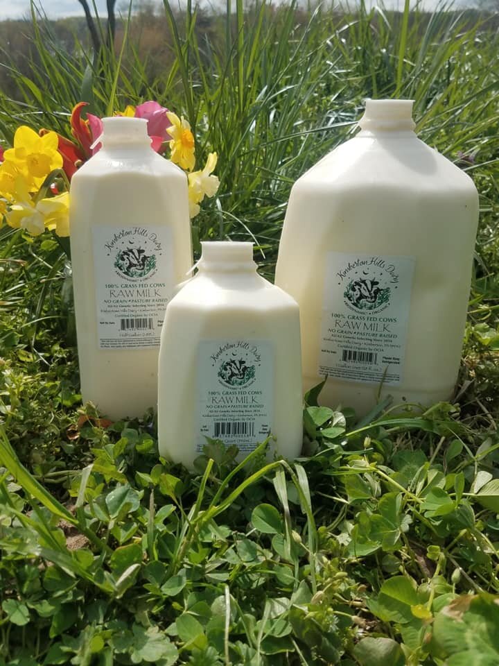 Organic Raw Milk (quart) — Kimberton Hills Dairy