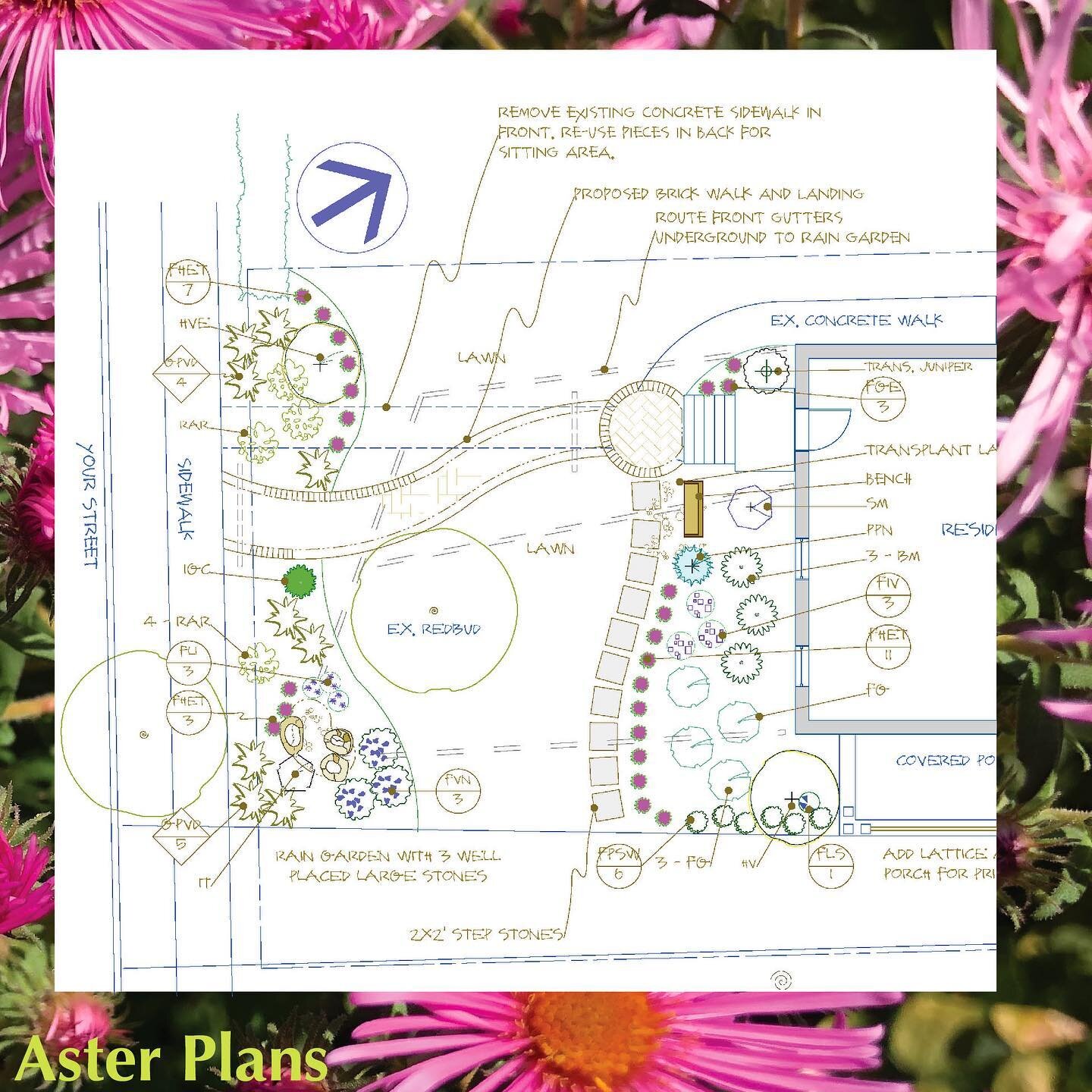 This is a sample conceptual plan, much like the one you&rsquo;ll receive with any of our plan packages. Each plant is labelled with a key, which will correspond to the plant list that is included in your booklet. Before we finalize your conceptual pl