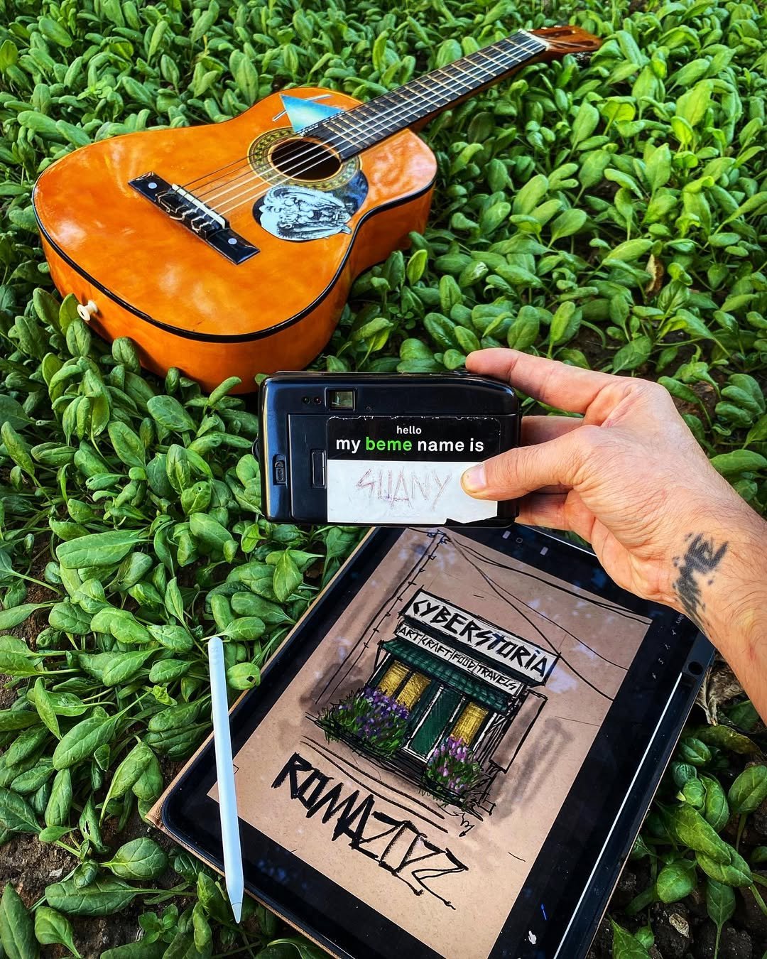 CELLNET N’2714- Drawing my store while making riffs for it. ..........#view #art #blog #daily #d.jpg