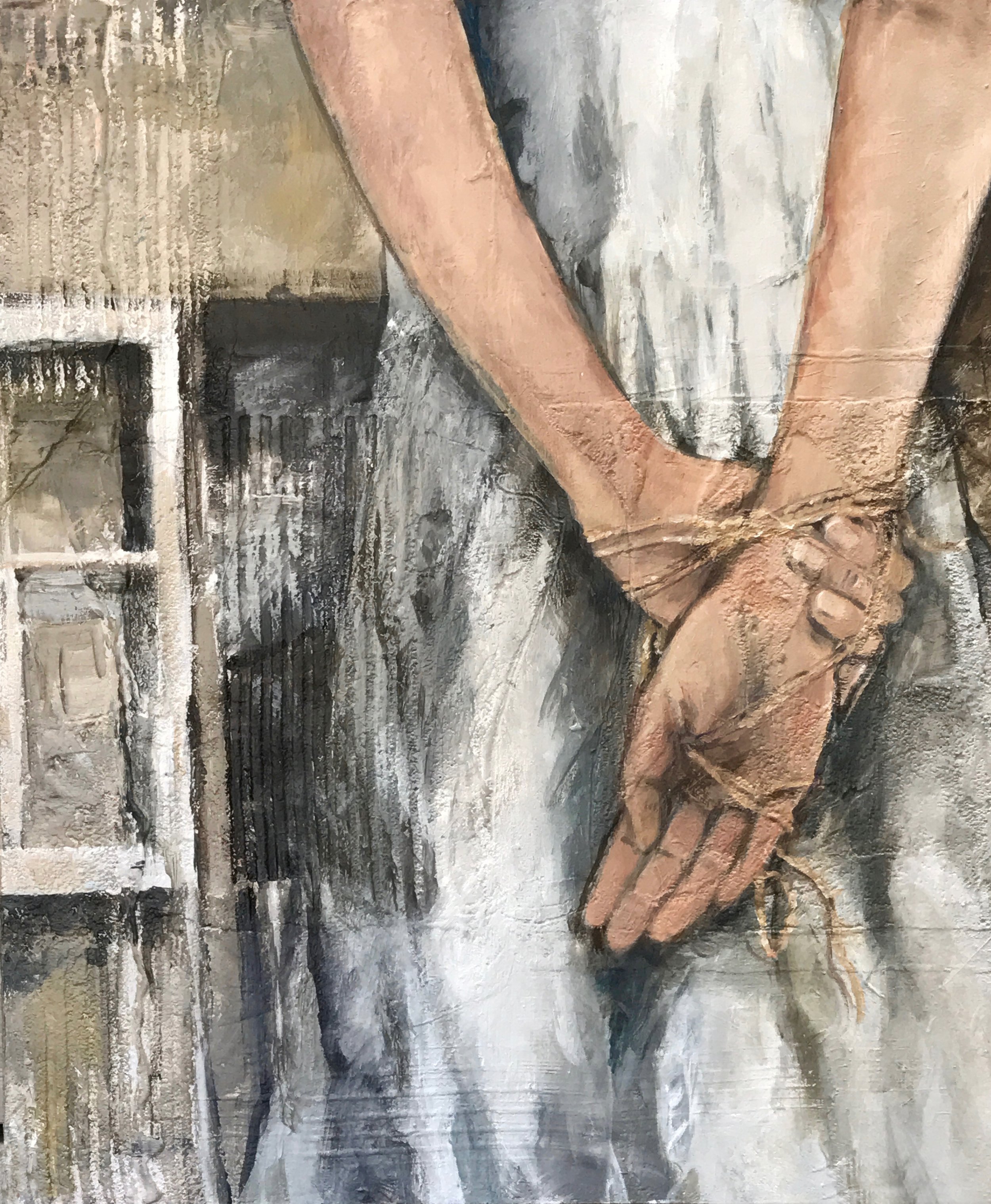 
  The Blind Room    


  


 
 not available.  
2019 
36H x 24W x 2D 


  


 
Acrylic and heavy texture on birch wood panel. 