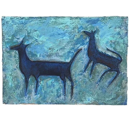 Robert Cafazzo: Wading Deer
