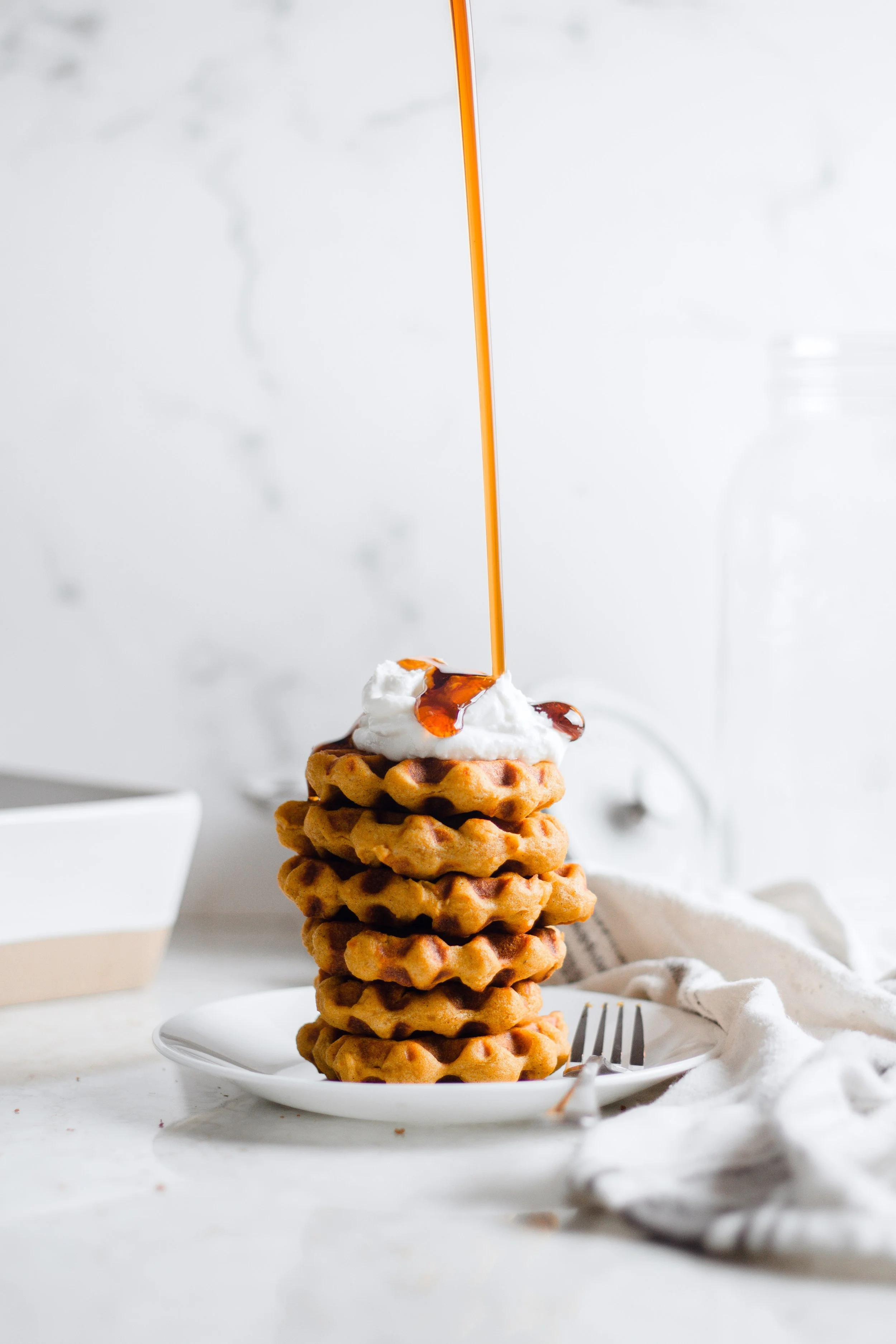            Pumpkin Waffles