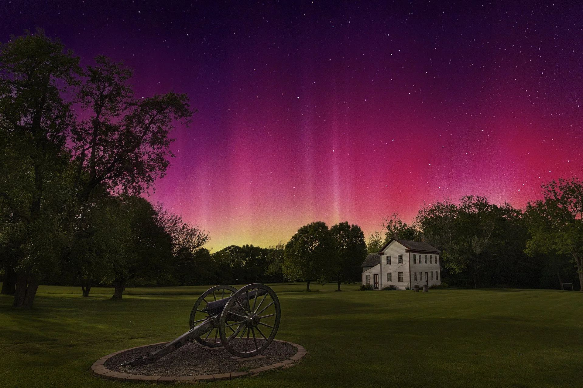 Aurora at Athens Battle Field, MO