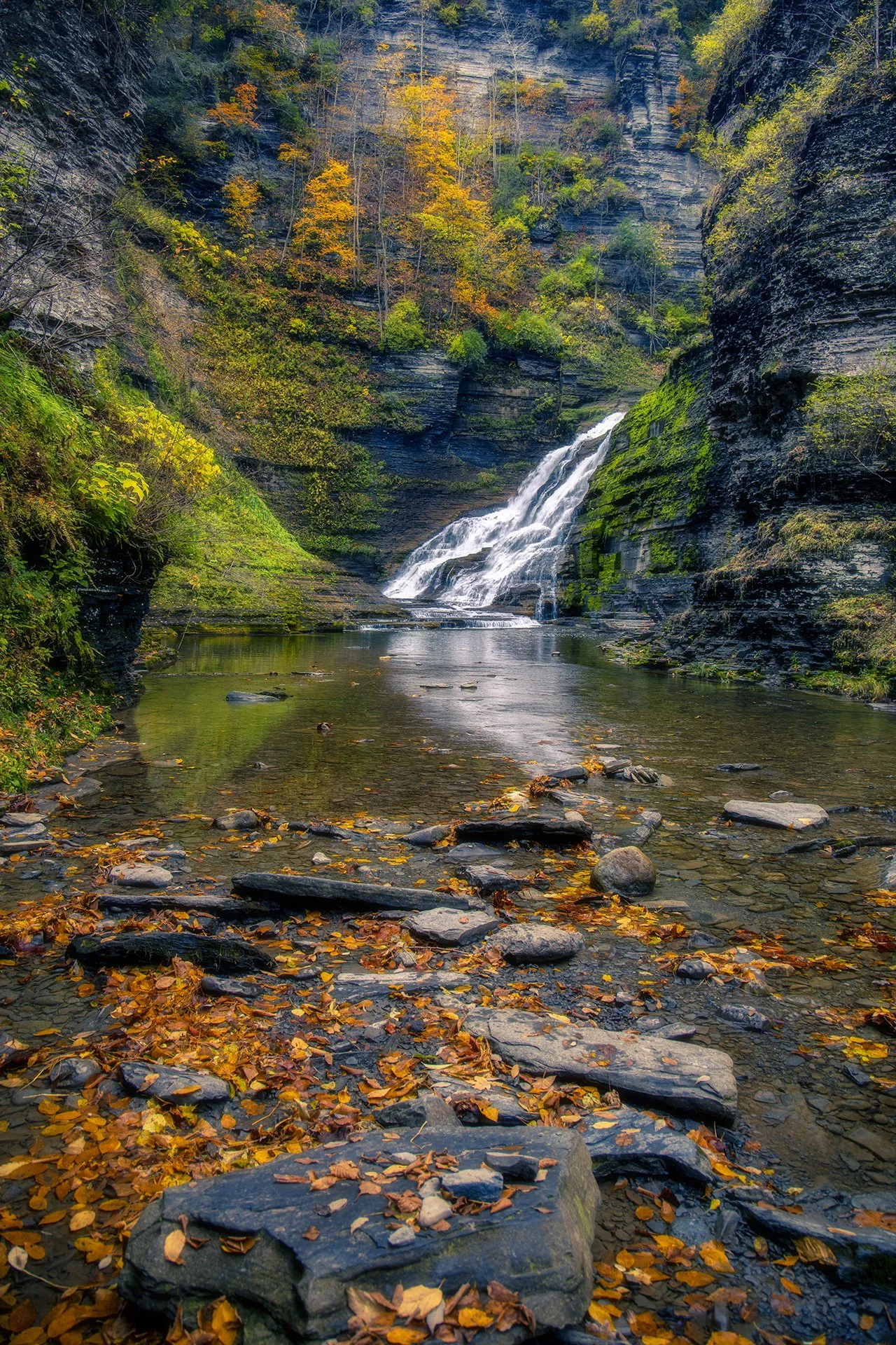 Lucifer Falls, NY, 2020