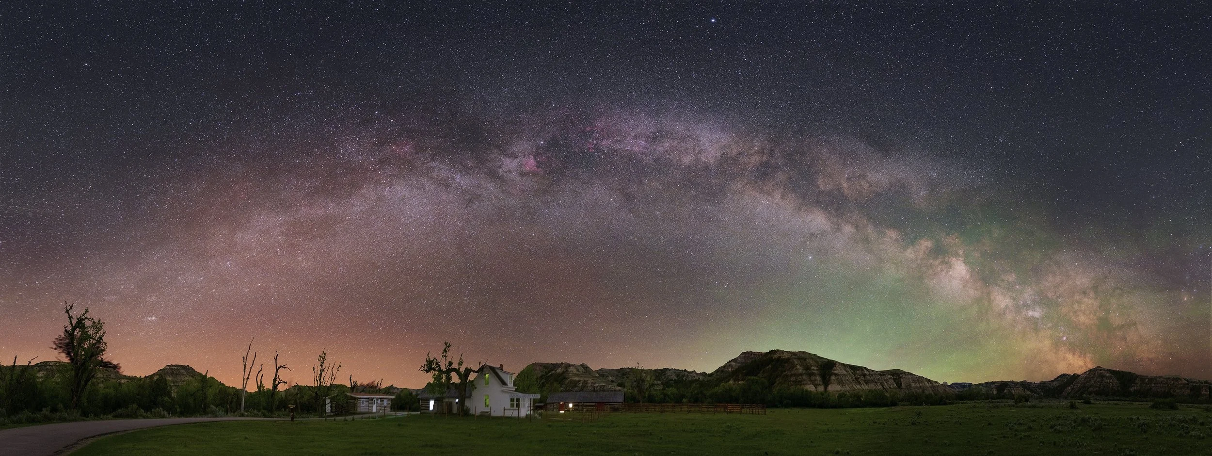 Peaceful Night at the Valley Ranch