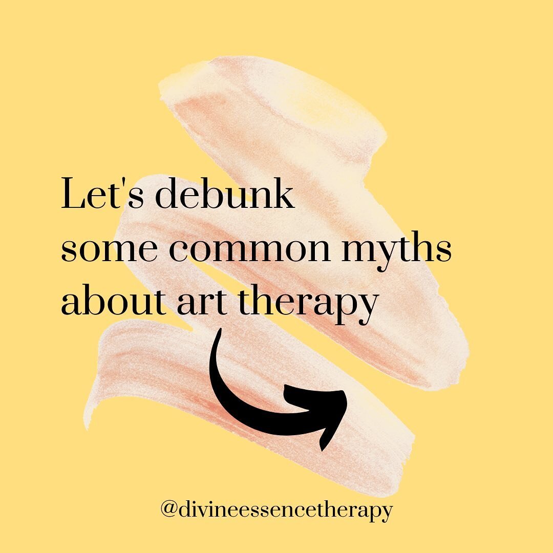 When I tell people that I am an art therapist, they respond with assumptions like &quot;oh you must work with kids,&quot; or &quot;so you're an art teacher.&quot;

Check out my blog post that defines art therapy and debunks these common myths.

Link 
