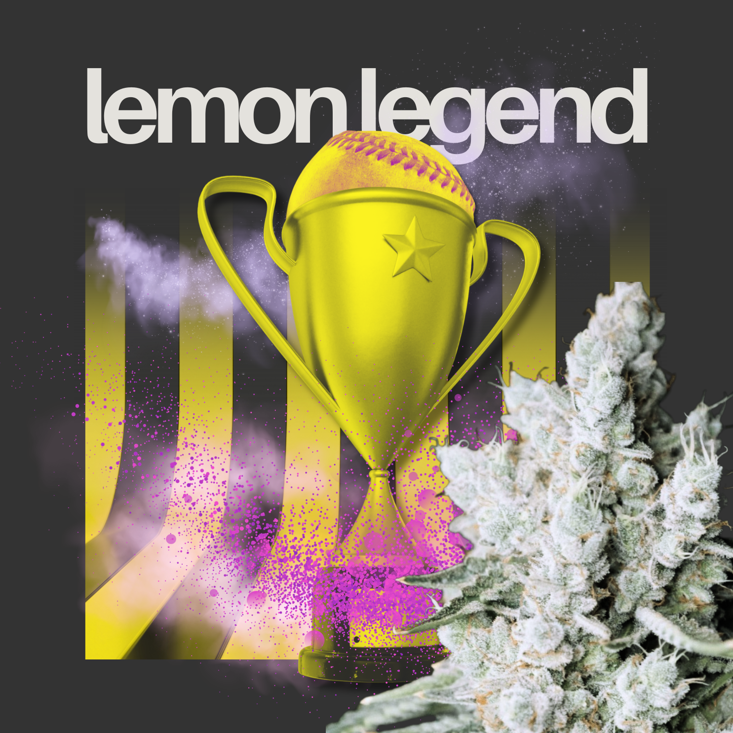 learn more about C4's sativa strain named Lemon Legend