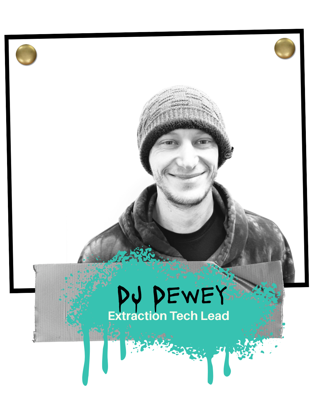 image of DJ Dewey extraction tech lead at Carroll County Cannabis Company