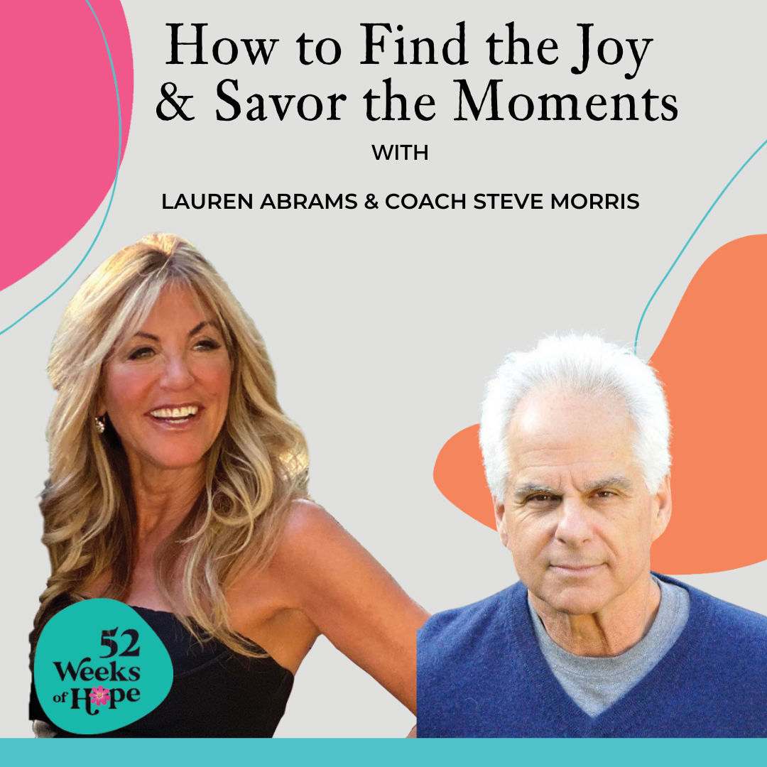 How To Find The Joy &amp; Savor the Moments