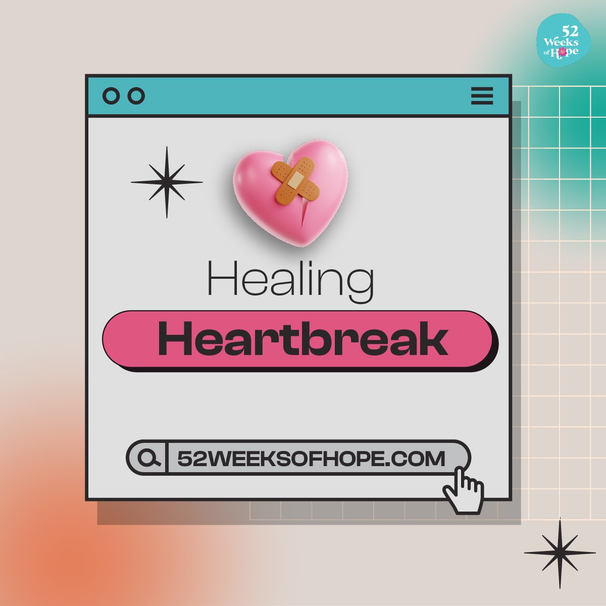 Navigating heartbreak can be challenging, but with grace, healing is possible. Explore these steps to guide you through the journey. 💔✨

#52weeksofHope #LaurenAbrams #HealingHeartbreak #NavigatingPain #SelfCareJourney