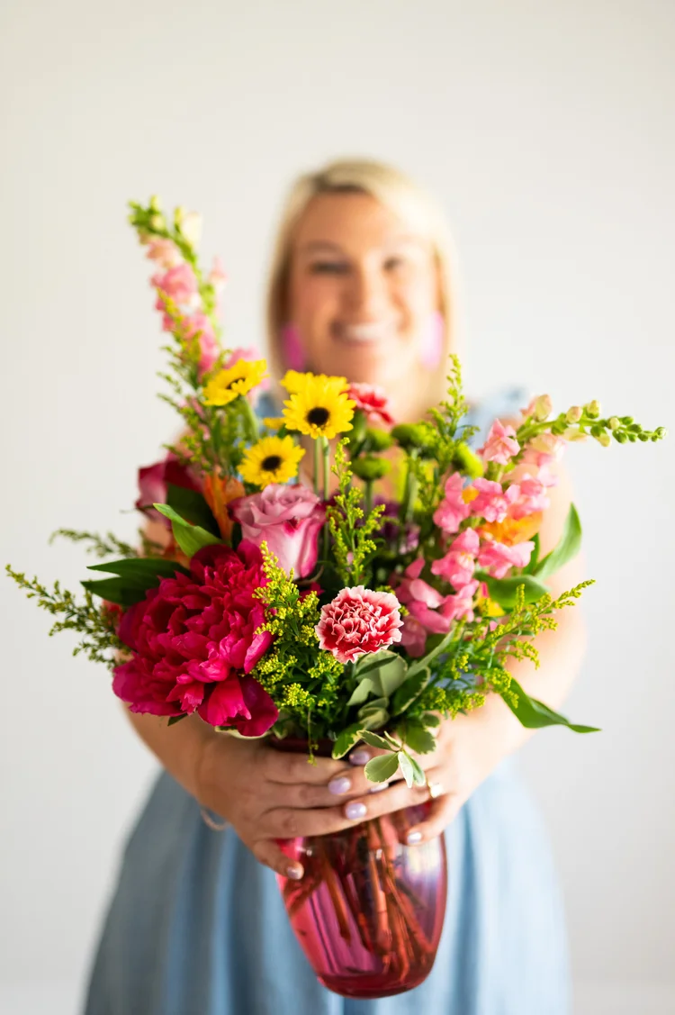 Jamie Patarozzi, owner of True Colors Floral