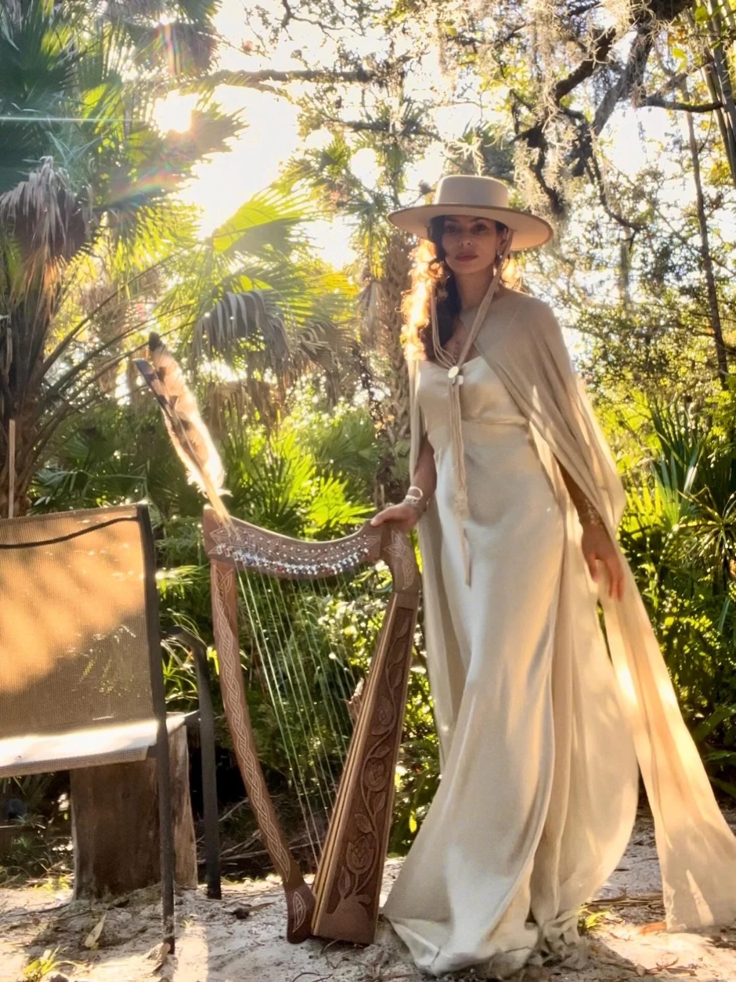I ended and began the Gregorian year serving up sound and music codes at this exquisite Florida nature sanctuary @livechozen , surrounded by birdsong, manatees, dolphins, and trees.  and I&rsquo;ll be back in this magical place to perform at the @lov