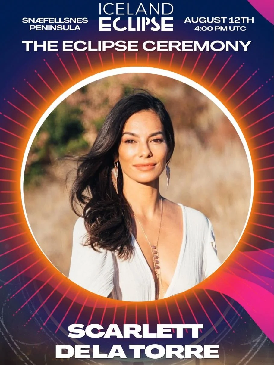 You&rsquo;re all invited to my birthday party 🥳 I&rsquo;m performing at @icelandeclipse !
We kick off with an eclipse ceremony on the 12th with all my home slices 
@porangui 
@isis_indriya 
@marinacruz_8 
@snowravenofficial and more 

And then of co