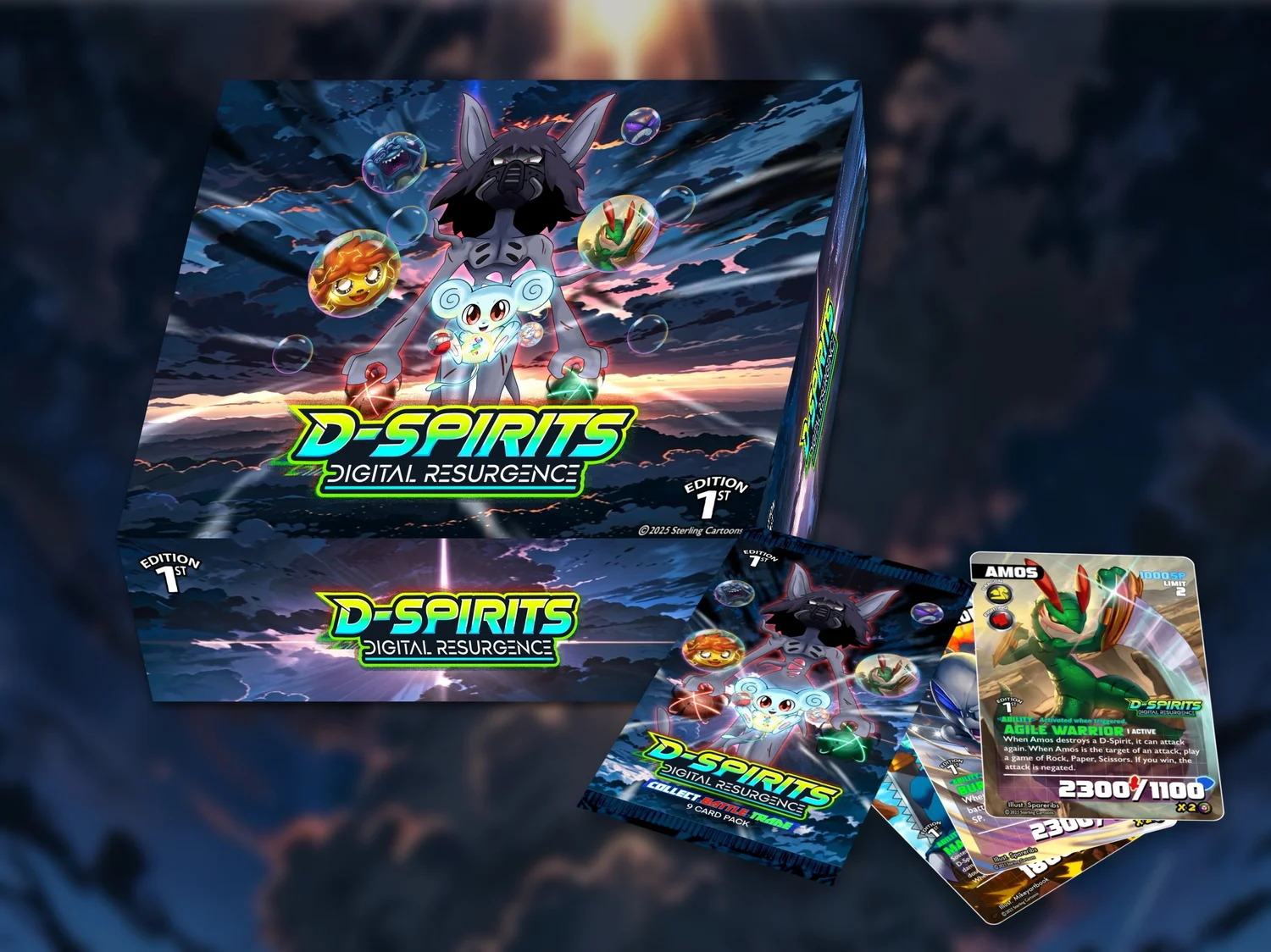 d spirits kickstarter booster box D-Spirits Soul Snatchers 1st Edition Base Set – Kimdon Sales Company New and improved D D-Spirits Digital Resurgence by Sterling
